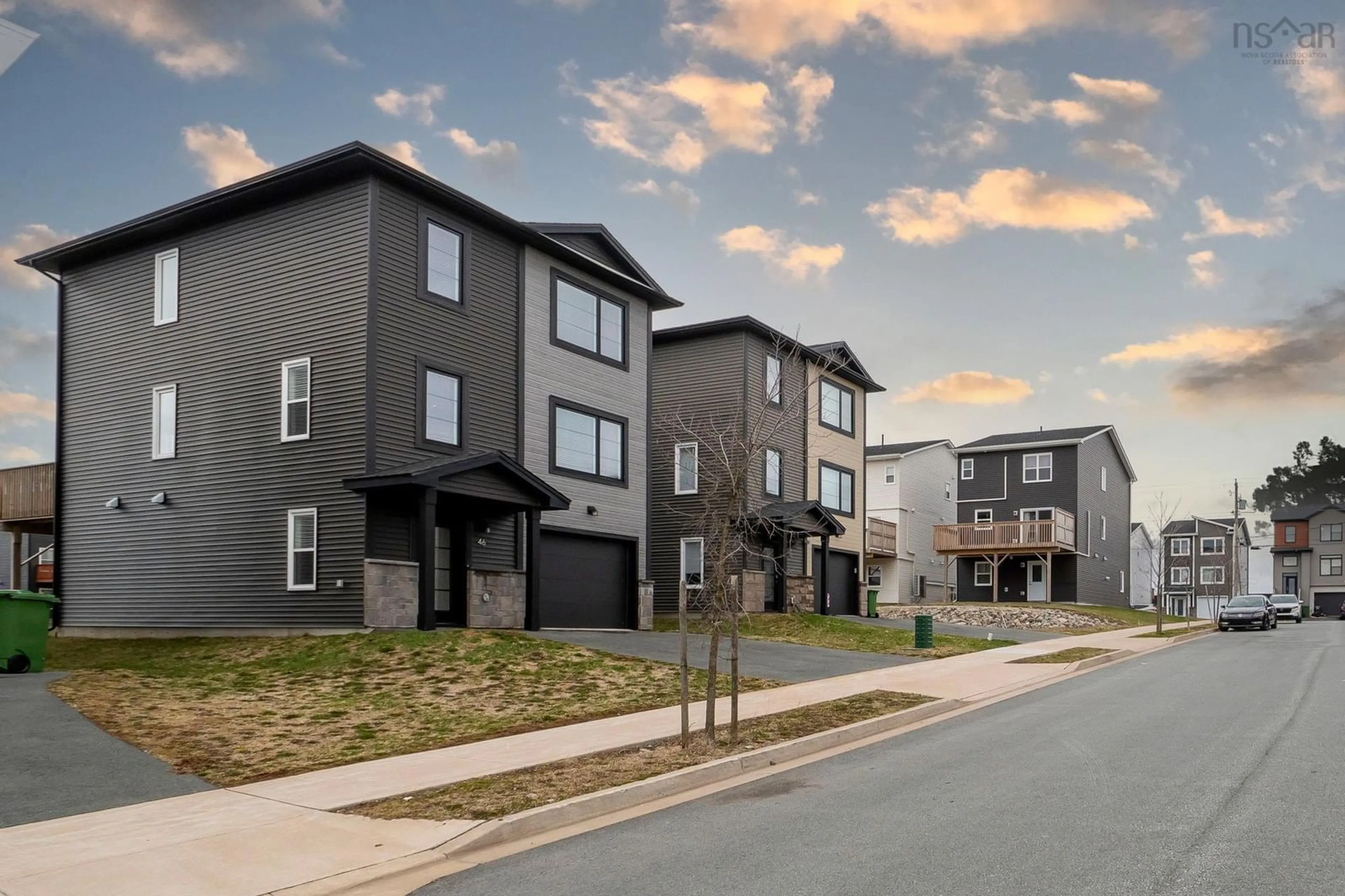 A pic from outside/outdoor area/front of a property/back of a property/a pic from drone, street for 46 Grosse St, Beechville Nova Scotia B3T 0M6