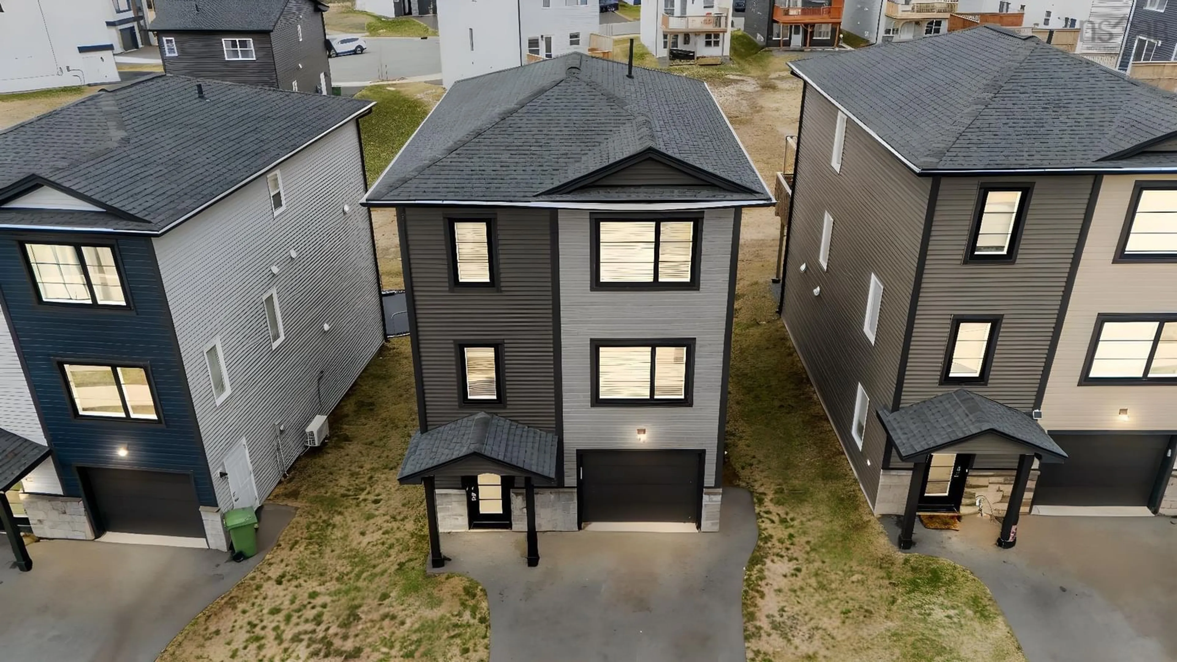 A pic from outside/outdoor area/front of a property/back of a property/a pic from drone, street for 46 Grosse St, Beechville Nova Scotia B3T 0M6