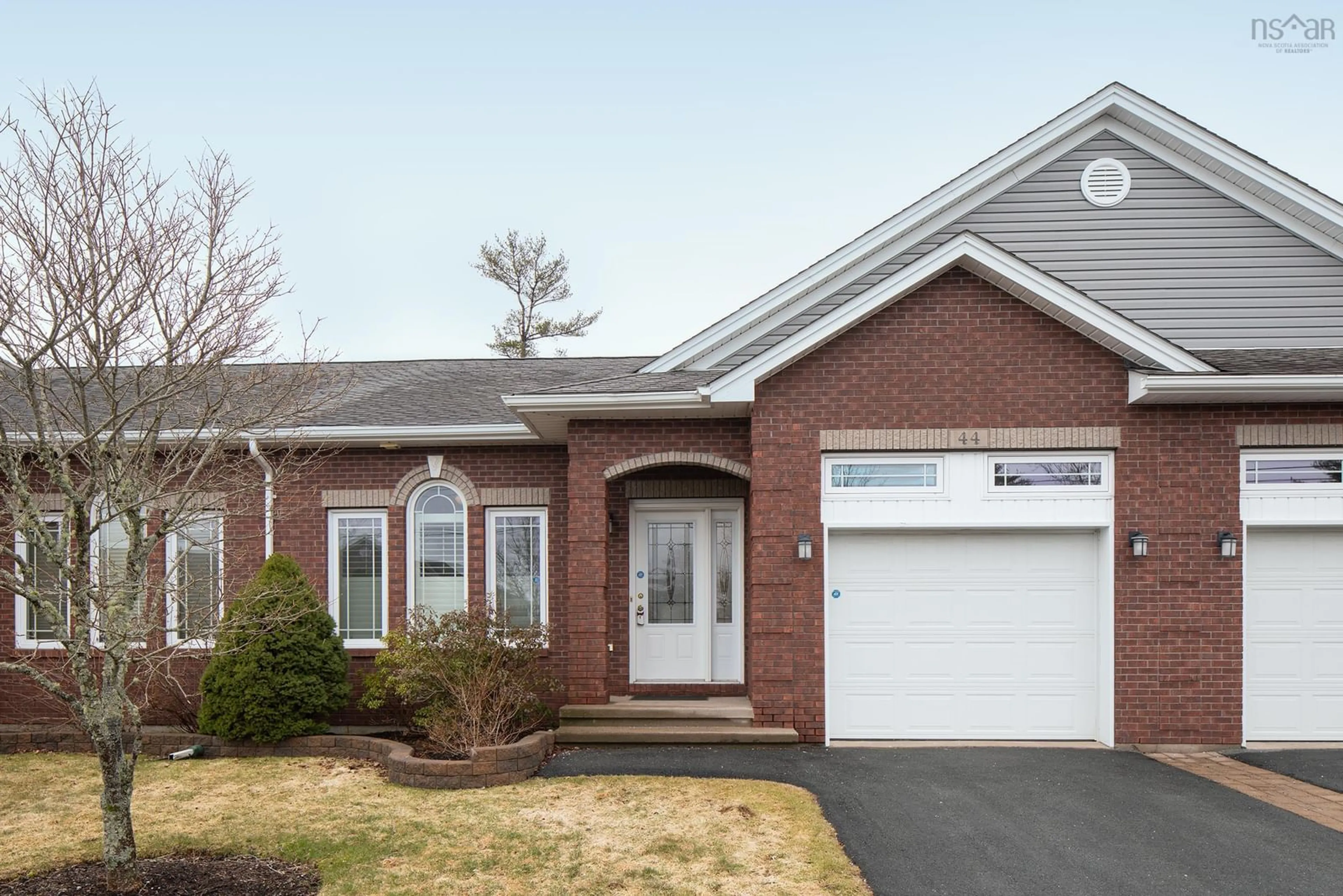 Home with brick exterior material, street for 44 Kirkwood Crt, Bedford Nova Scotia B4A 0A8