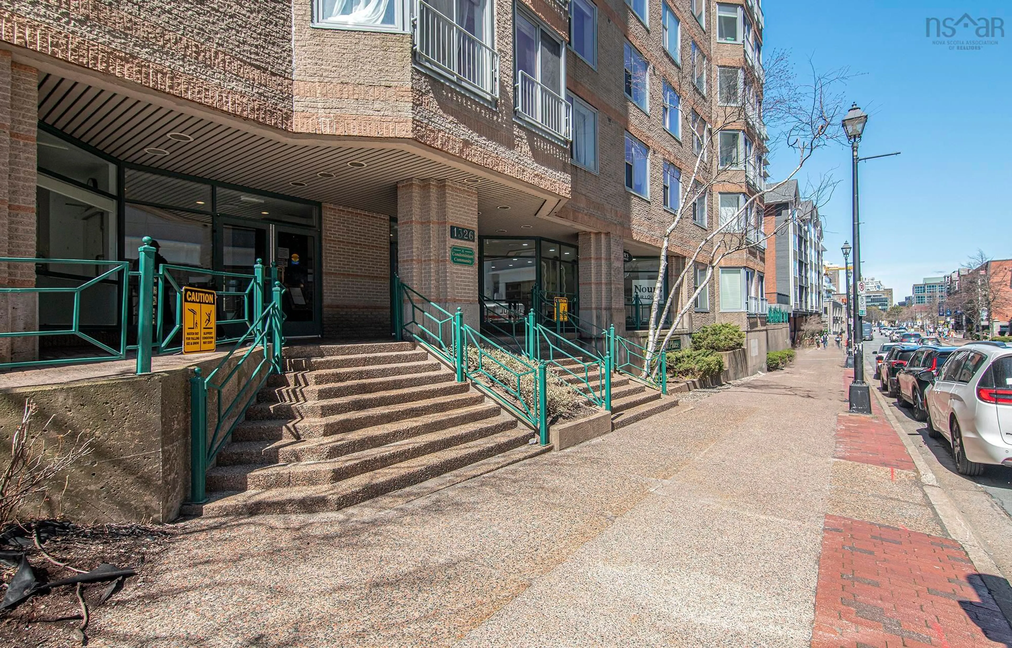 Patio, street for 1326 Lower Water St., Halifax, Ns #101, Halifax Nova Scotia B3J 3R3