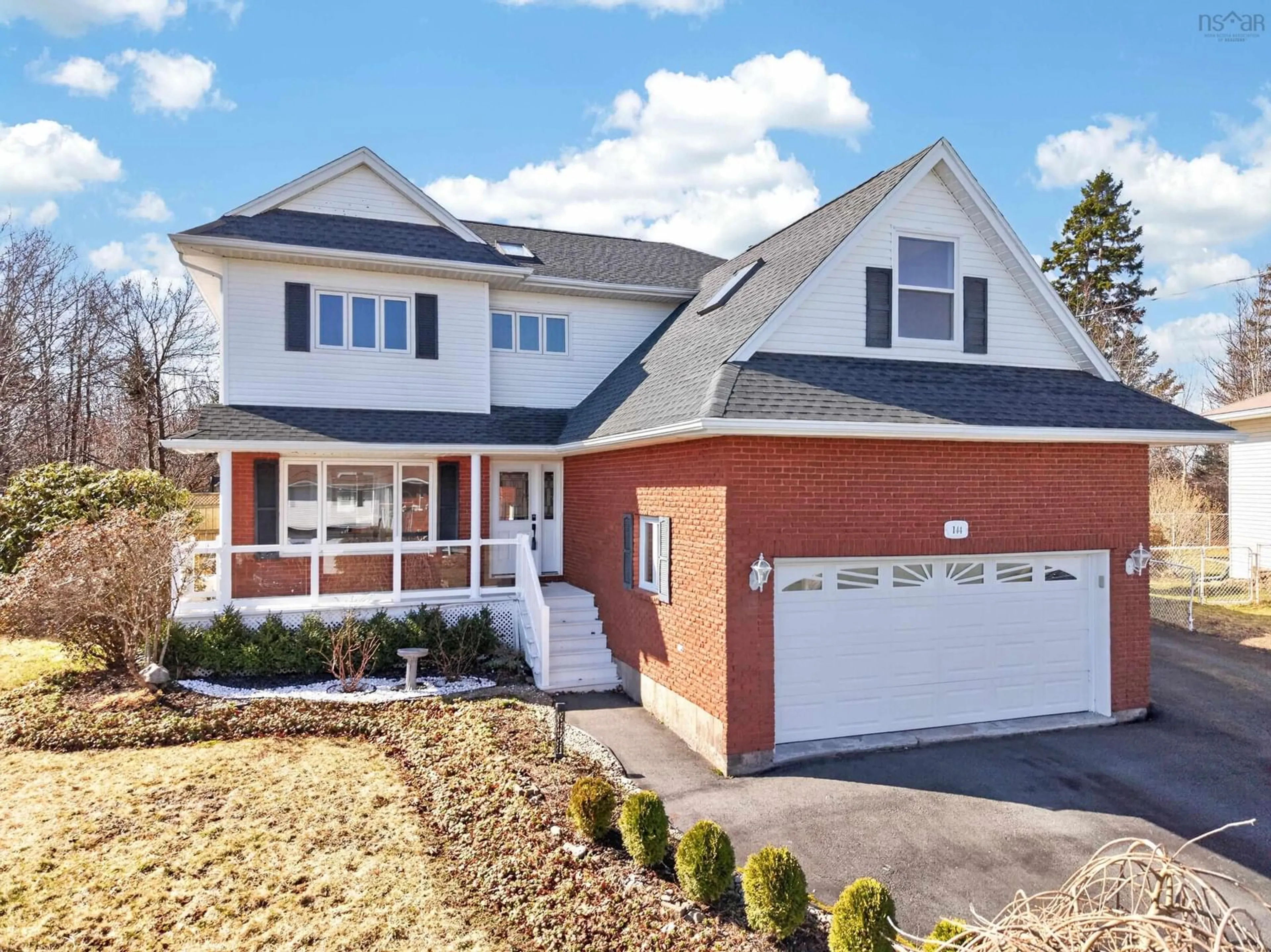 Home with brick exterior material, street for 144 Pinewood Cres, Dartmouth Nova Scotia B2V 2P9