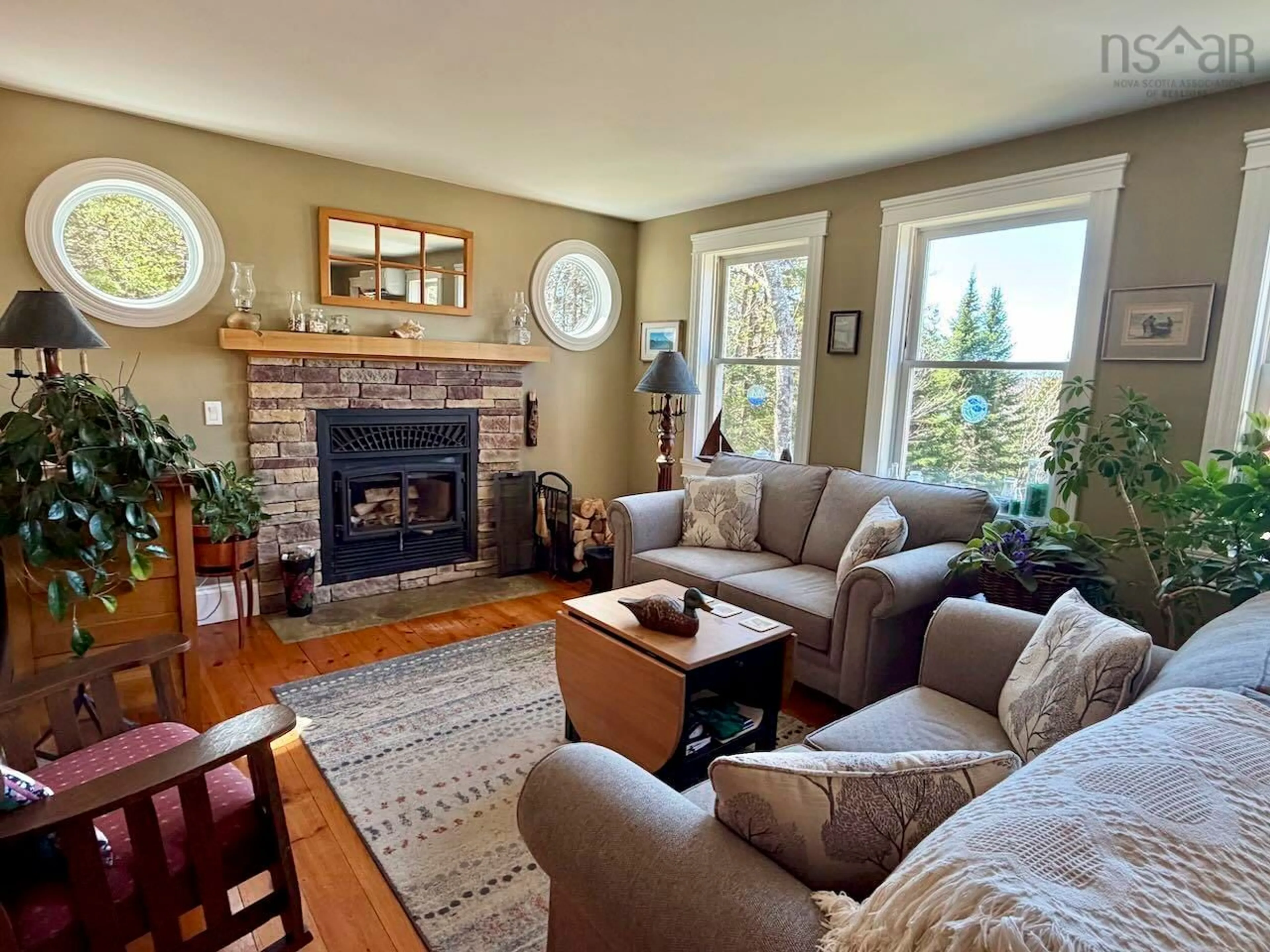 Living room with furniture, unknown for 100 Conrads Branch Dr, Hubbards Nova Scotia B0J 1T0