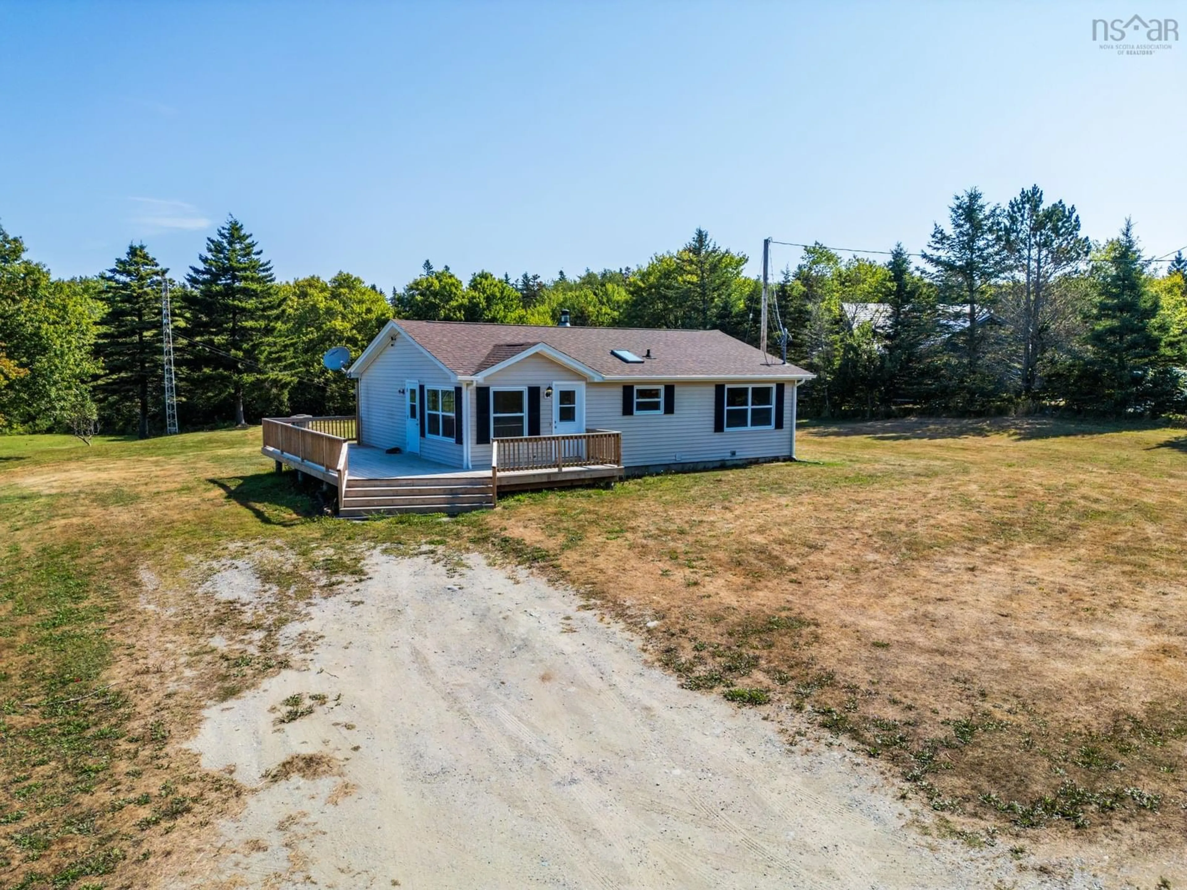 A pic from outside/outdoor area/front of a property/back of a property/a pic from drone, unknown for 361 Amirault Road, Saulnierville Nova Scotia B0W 2Z0