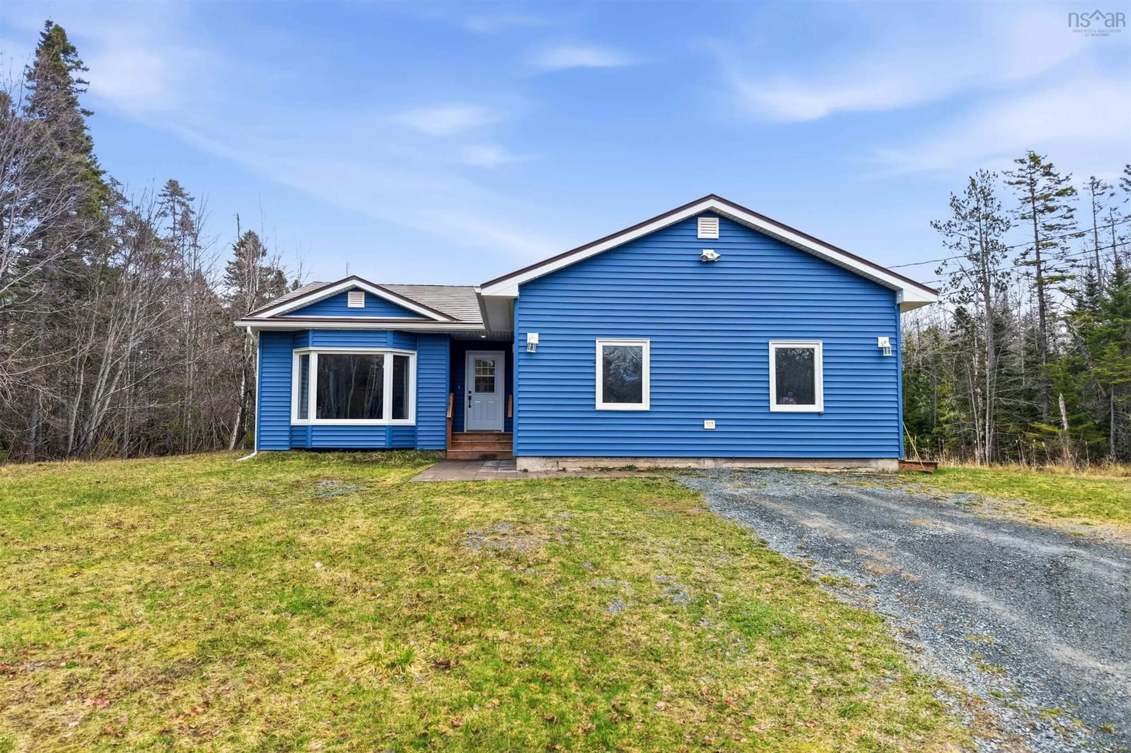 Home with vinyl exterior material, street for 10 Hescott St, Elmsdale Nova Scotia B2S 1L6