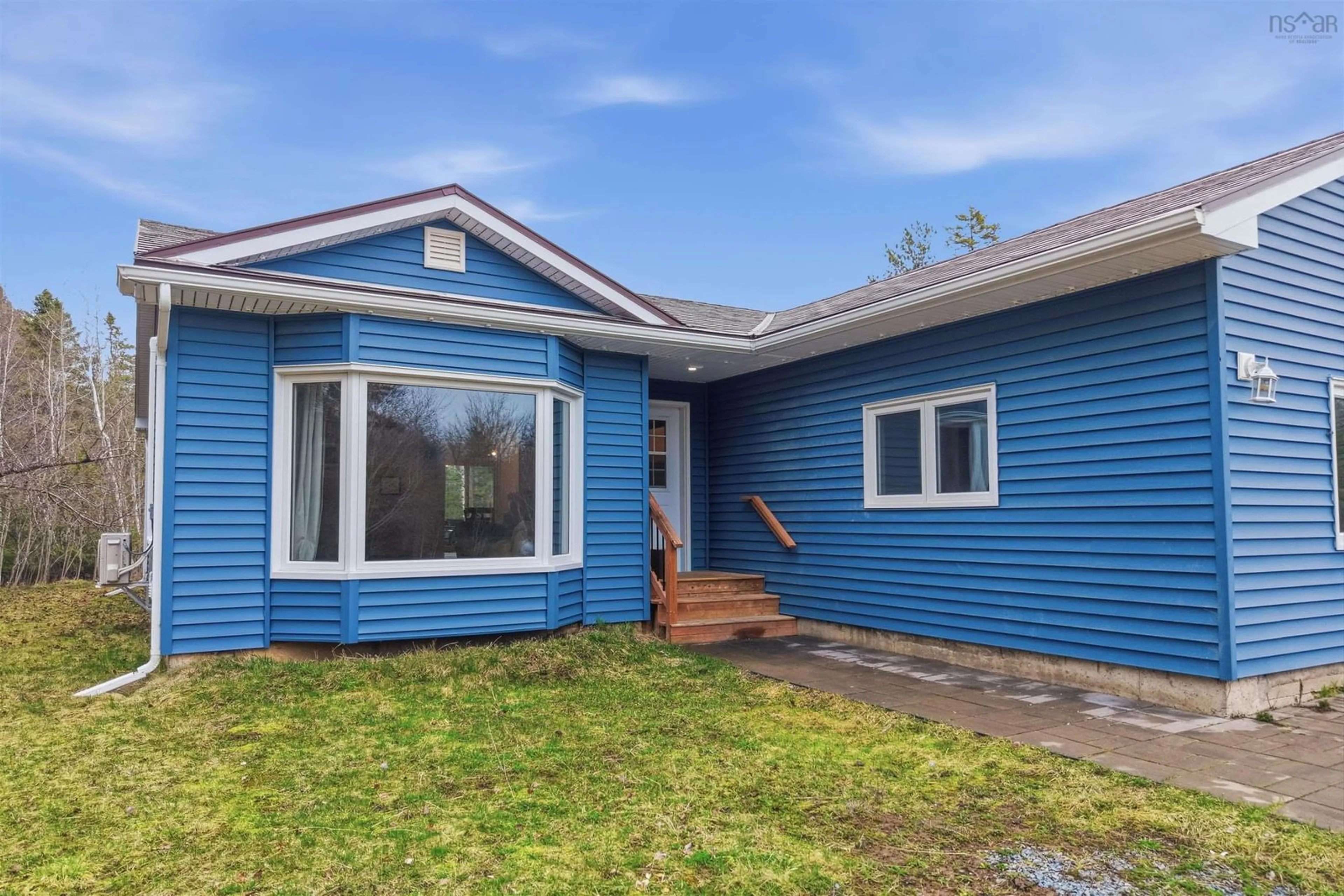 Home with vinyl exterior material, street for 10 Hescott St, Elmsdale Nova Scotia B2S 1L6