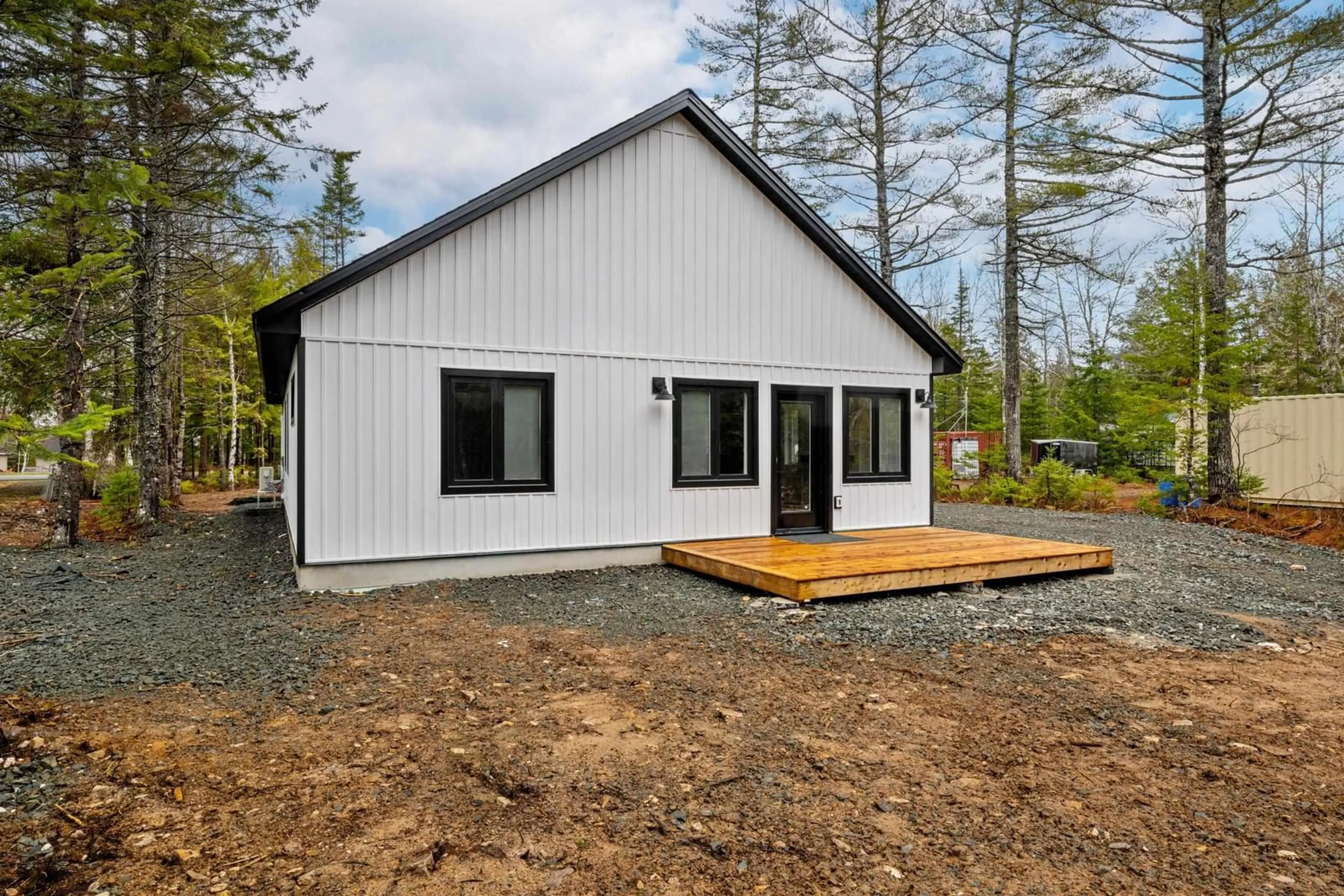 Home with vinyl exterior material, building for 977 Cooks Brook Rd, Cooks Brook Nova Scotia B0N 1X0