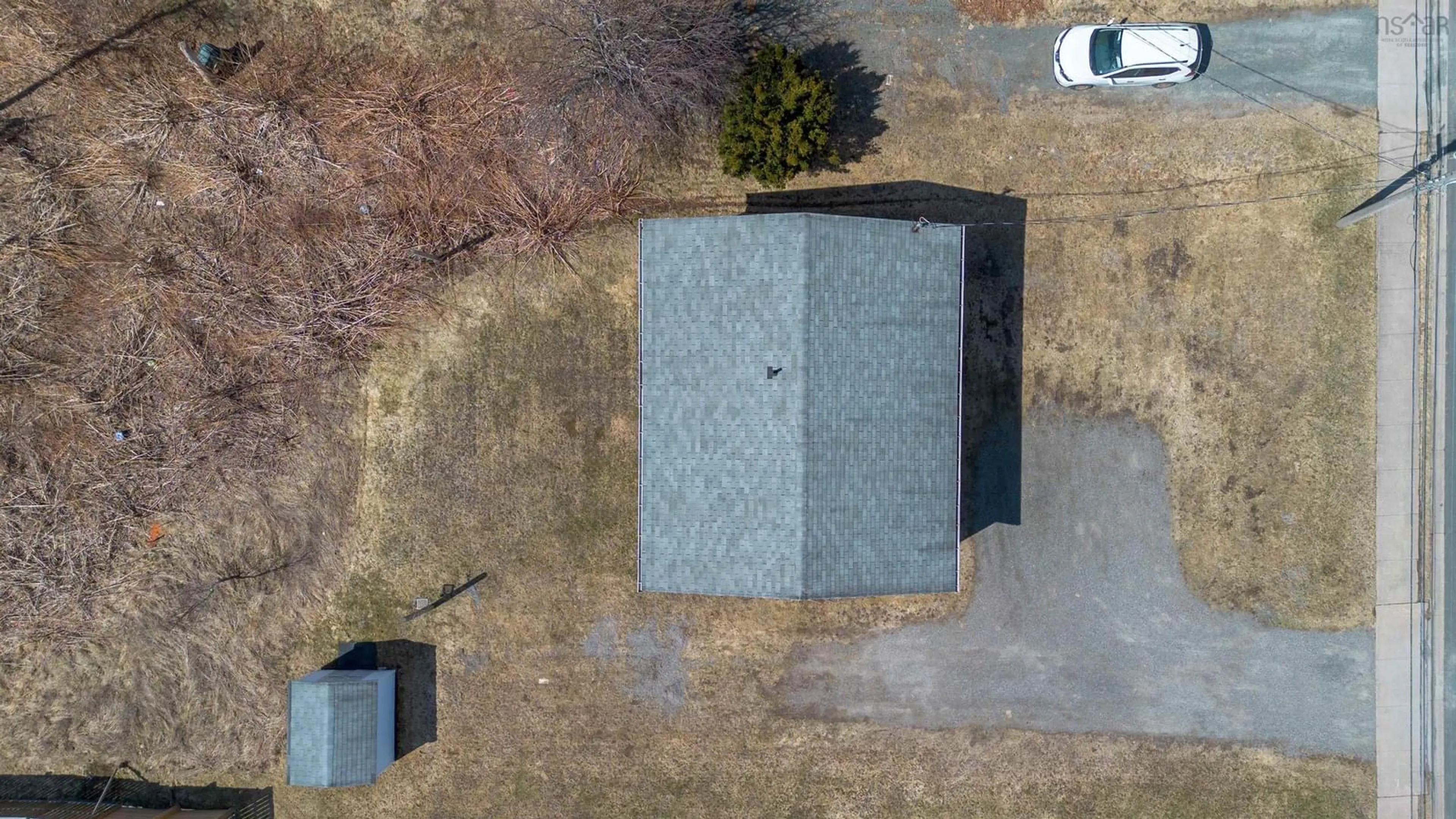 A pic from outside/outdoor area/front of a property/back of a property/a pic from drone, building for 10-12 Wilson Crt, Reserve Mines Nova Scotia B1E 1C9