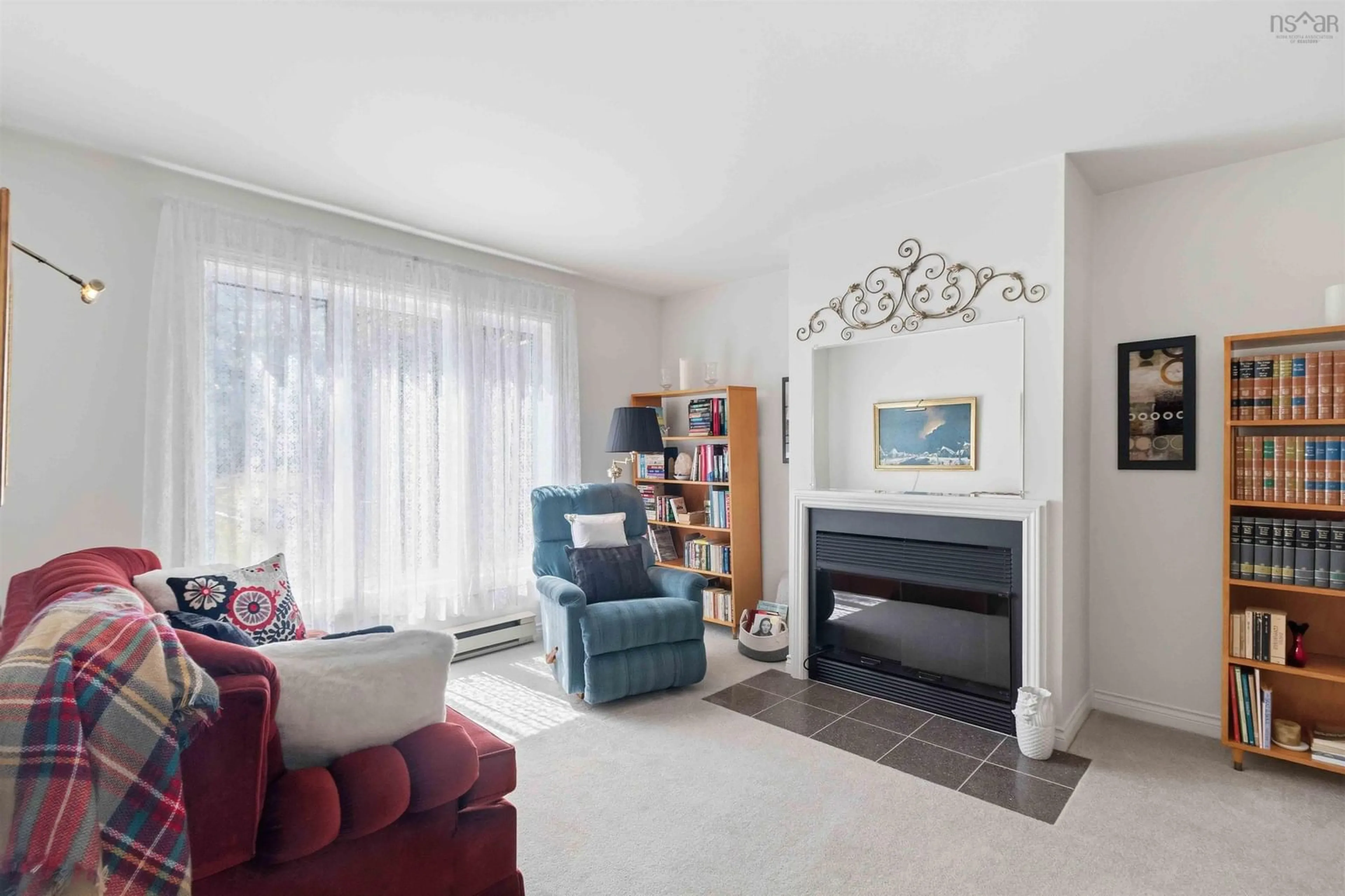 Living room with furniture, unknown for 40 Attenborough Crt, Halifax Nova Scotia B3M 4C9