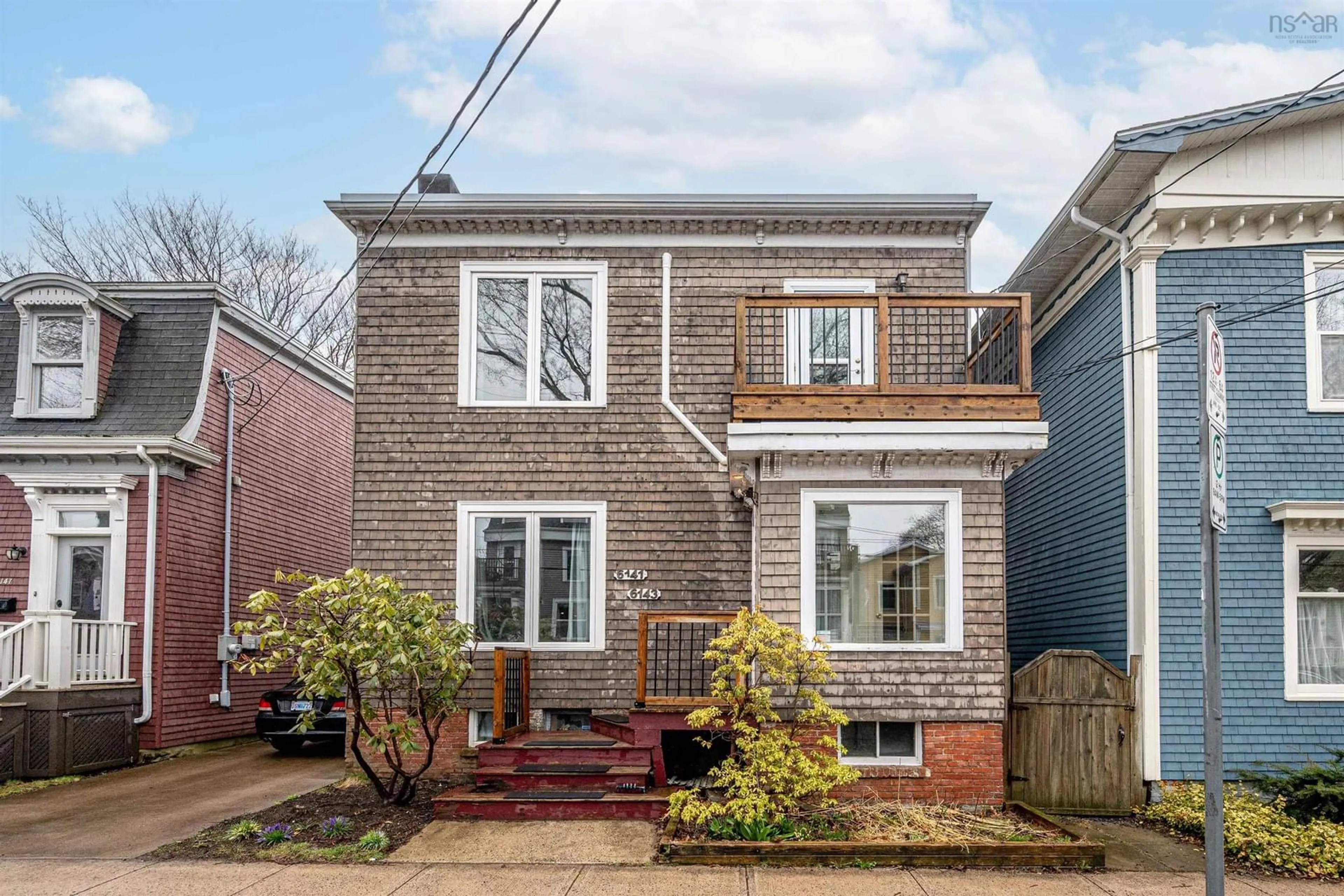 Home with brick exterior material, street for 6141/6143 Duncan Street St, Halifax Nova Scotia B3L 1K1