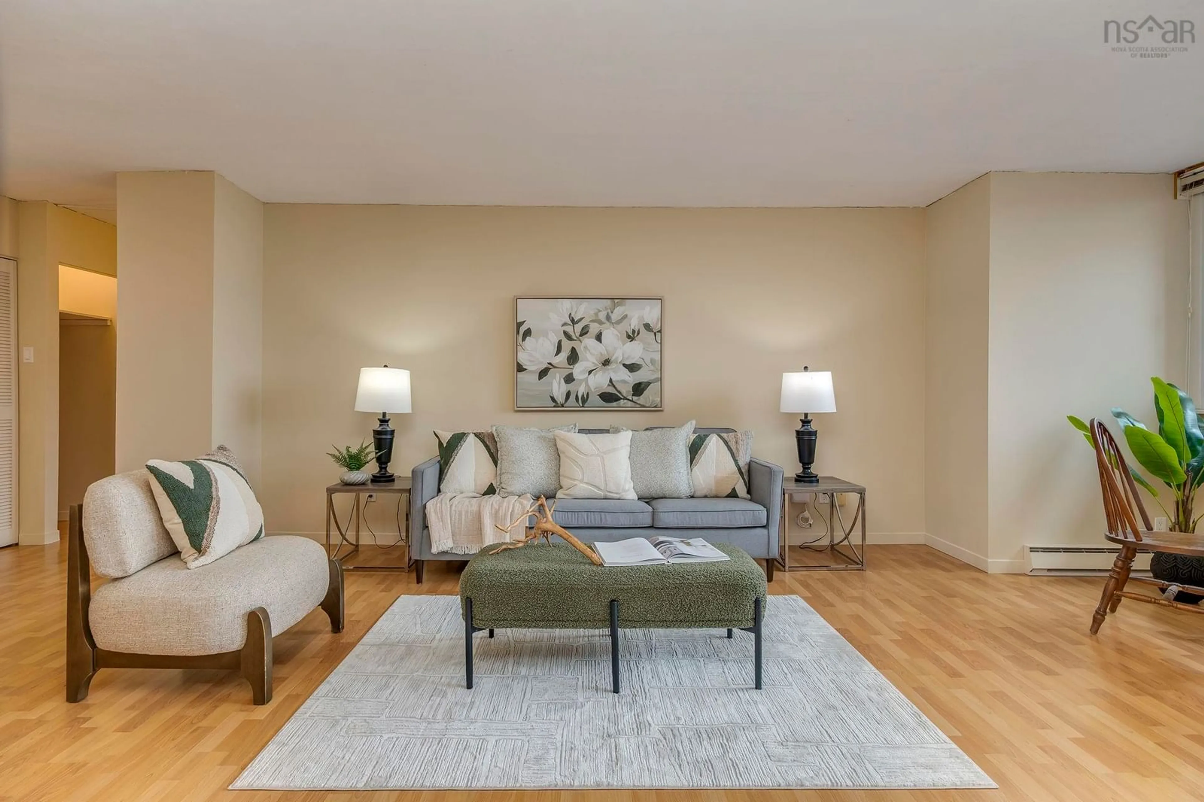 Living room with furniture, unknown for 5959 Spring Garden Rd #1409, Halifax Nova Scotia B3H 1Y5