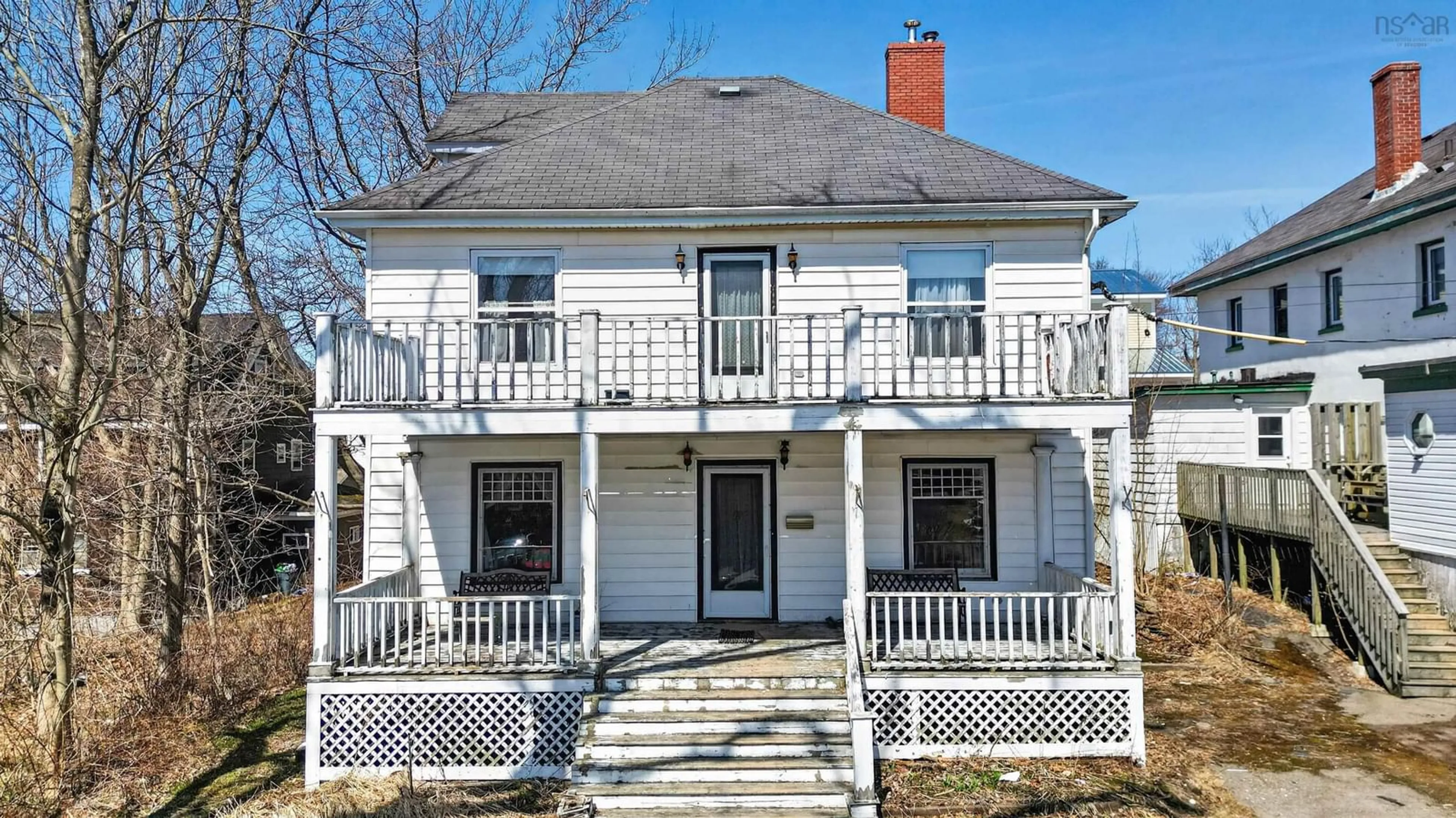 Home with brick exterior material, street for 15 Amelia St, Sydney Nova Scotia B1P 6C1