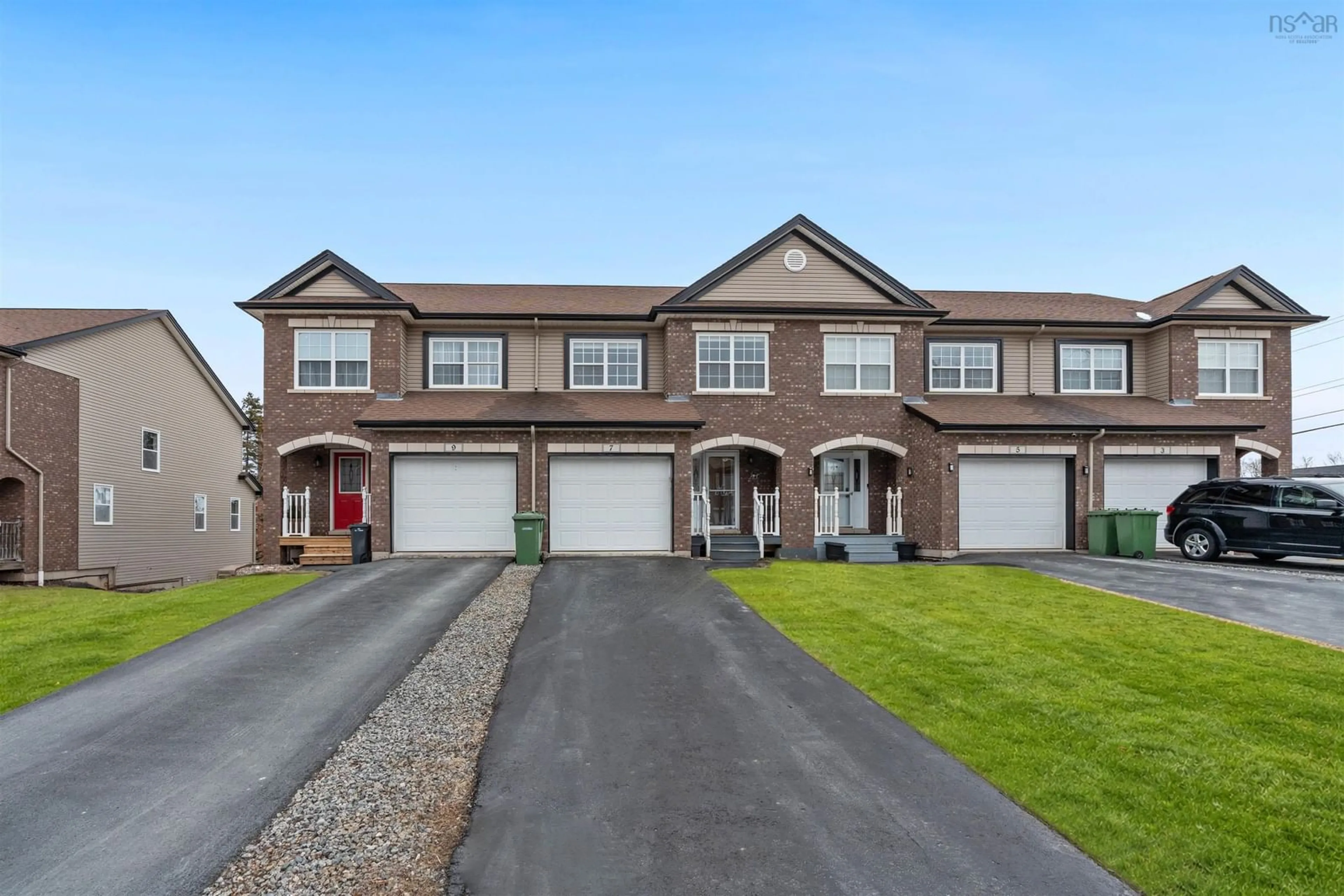 Home with brick exterior material, street for 7 Morningfield Lane, Dartmouth Nova Scotia B2W 0J6