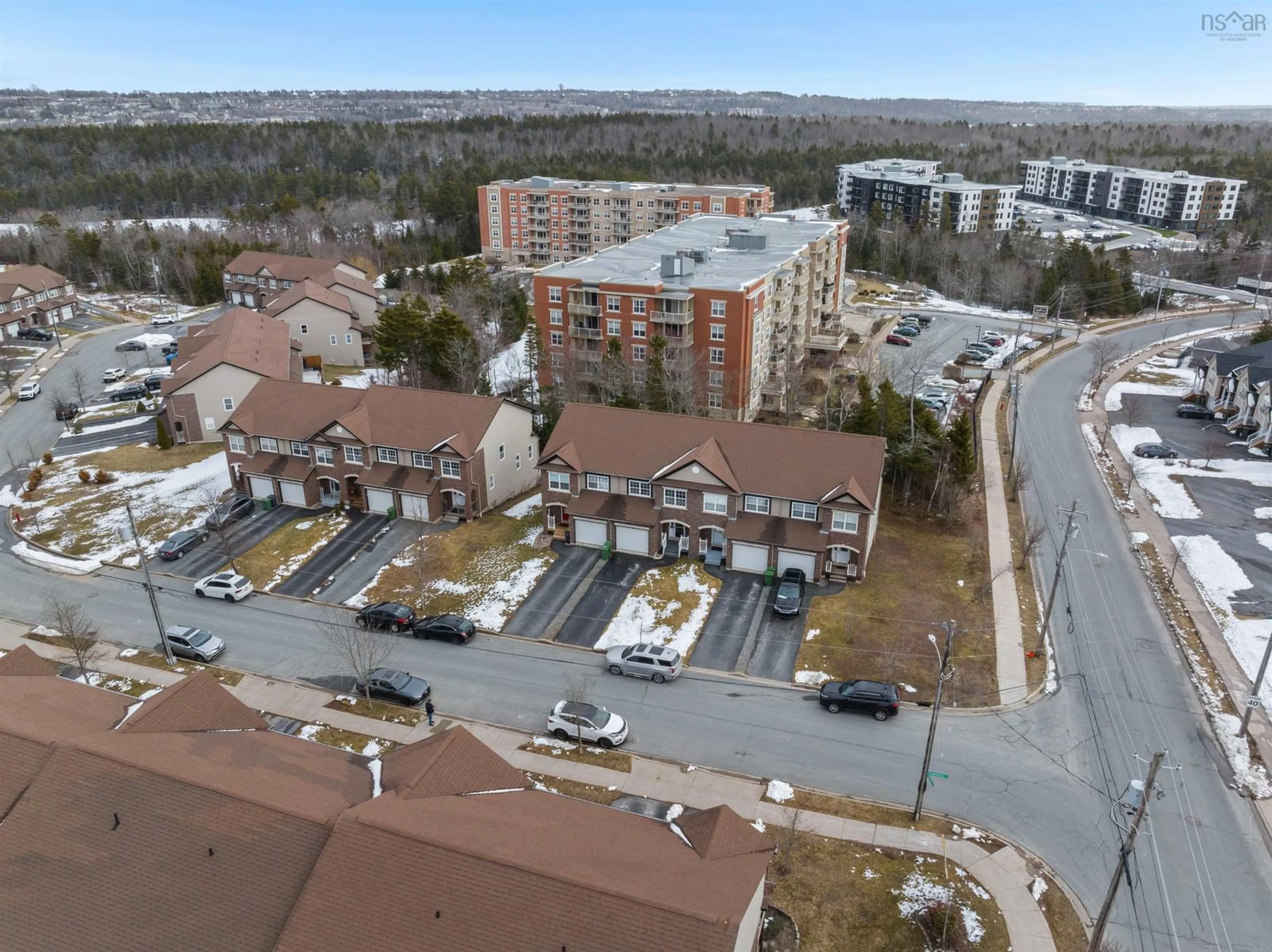 A pic from outside/outdoor area/front of a property/back of a property/a pic from drone, unknown for 7 Morningfield Lane, Dartmouth Nova Scotia B2W 0J6