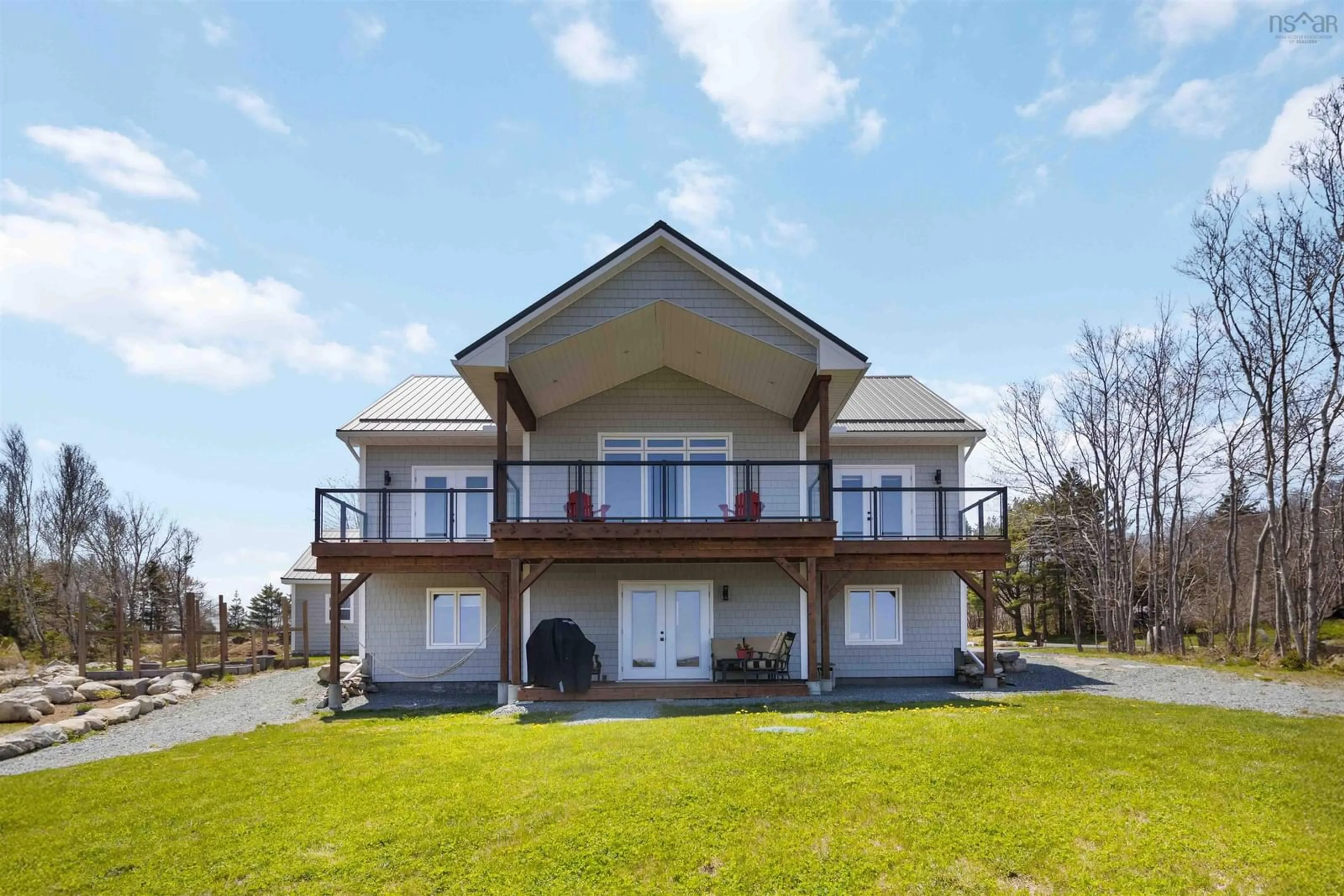 Patio, water/lake/river/ocean view for 31 Old Ice Rd, Moose Harbour Nova Scotia B0T 1K0