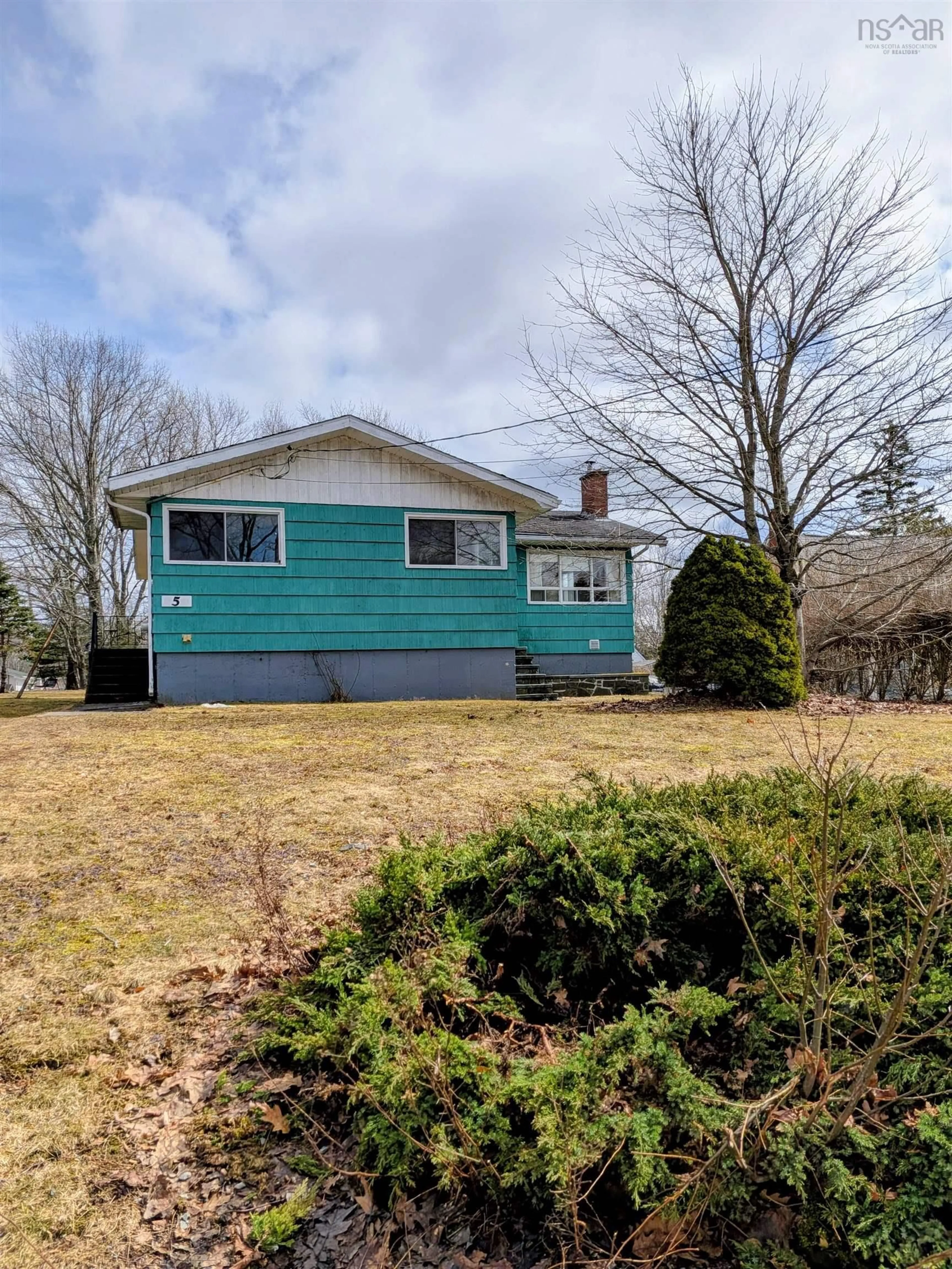 Home with vinyl exterior material, street for 5 Raymond Dr, Lower Sackville Nova Scotia B4C 1G9
