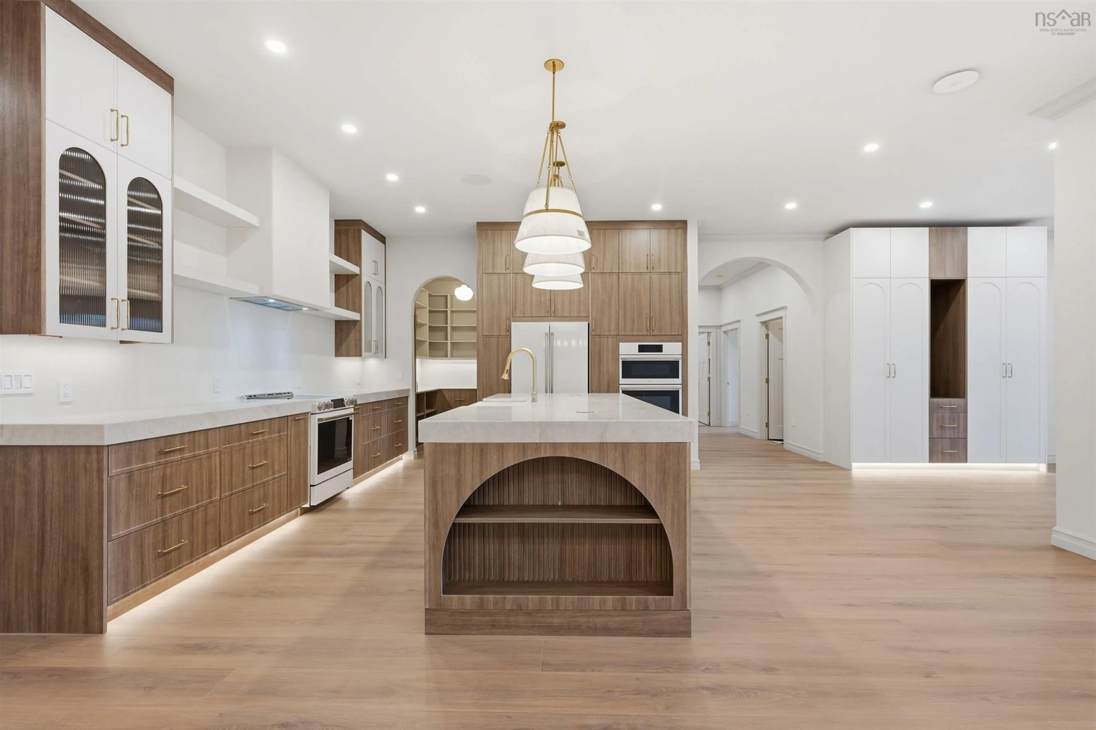 Open concept kitchen, unknown for 35 George Cyril Dr, Lawrencetown Nova Scotia B2Z 1E2