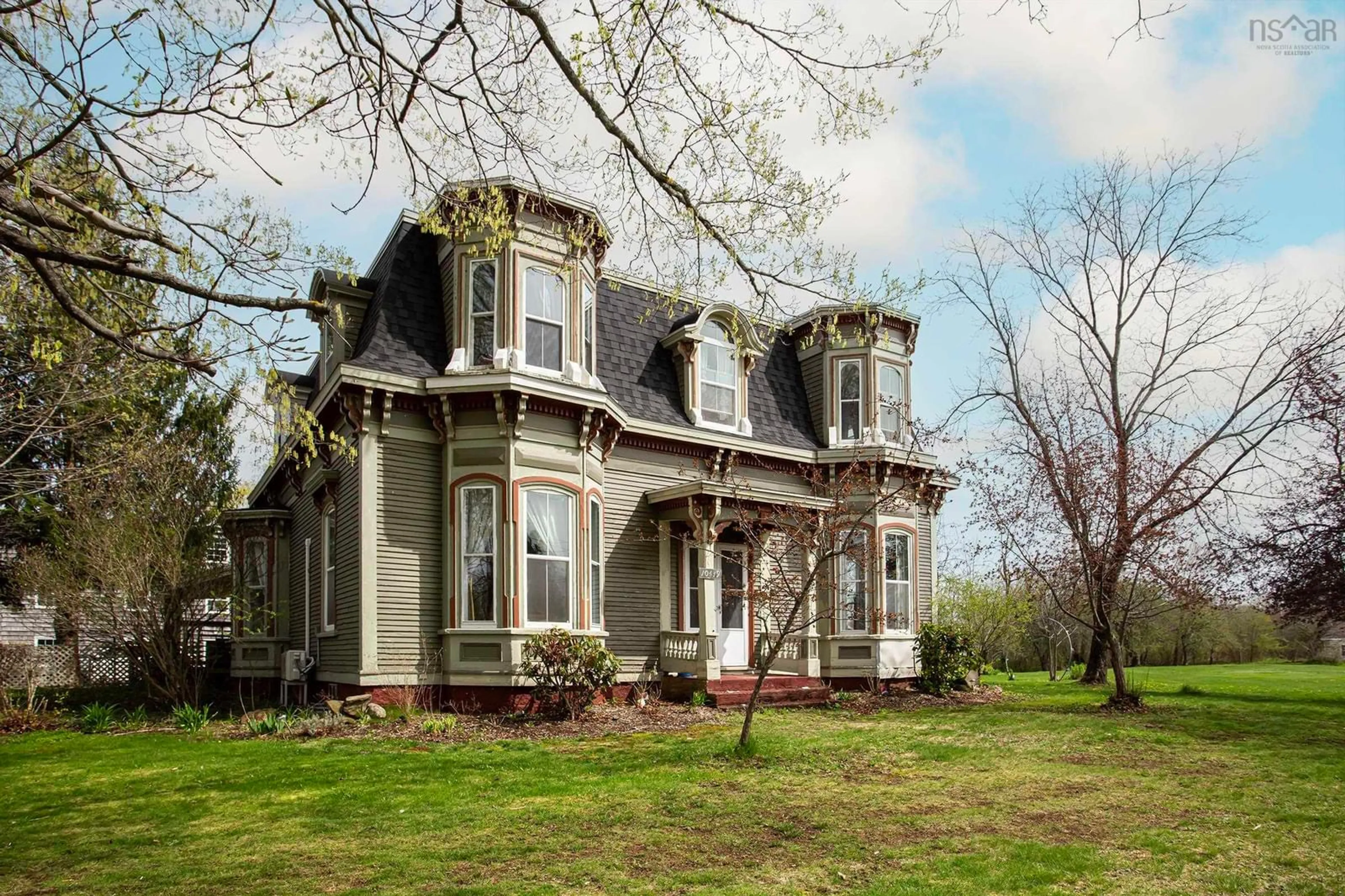 Home with brick exterior material, street for 10419 Highway 1, Paradise Nova Scotia B0S 1L0