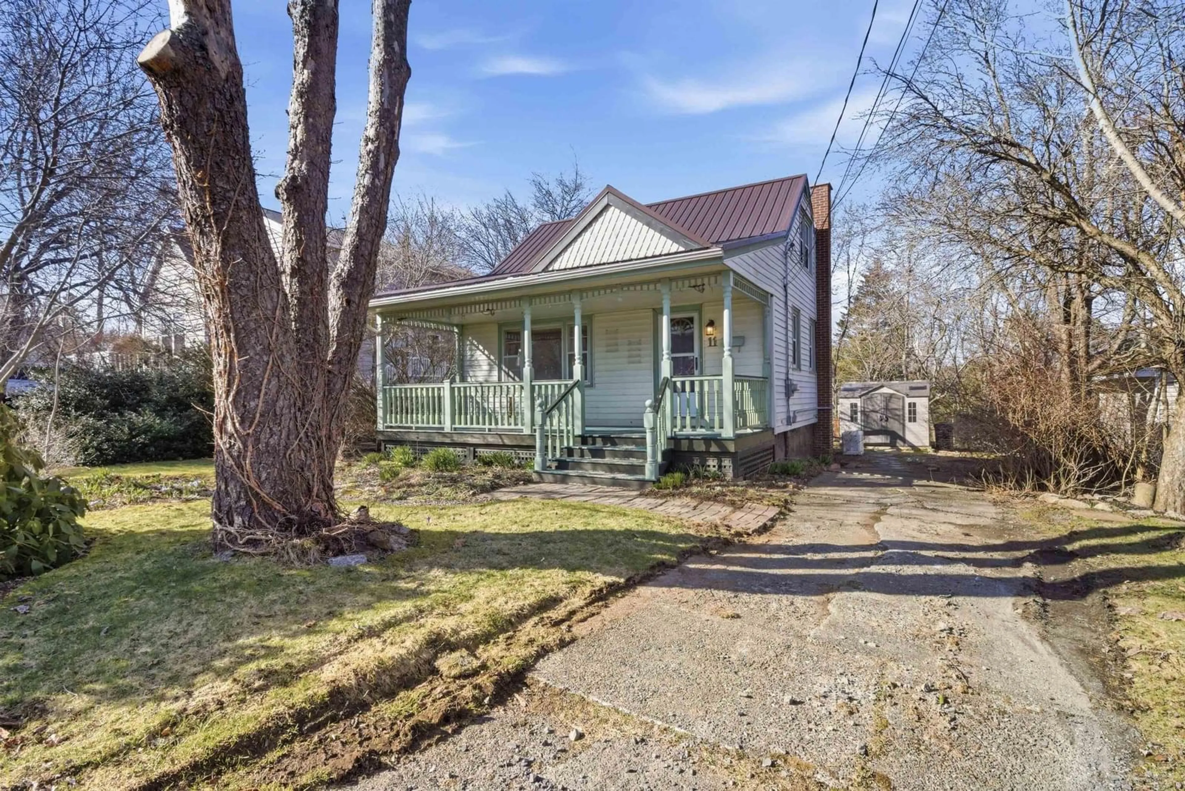 A pic from outside/outdoor area/front of a property/back of a property/a pic from drone, street for 11 Maple Grove Ave, Timberlea Nova Scotia B3T 1B9