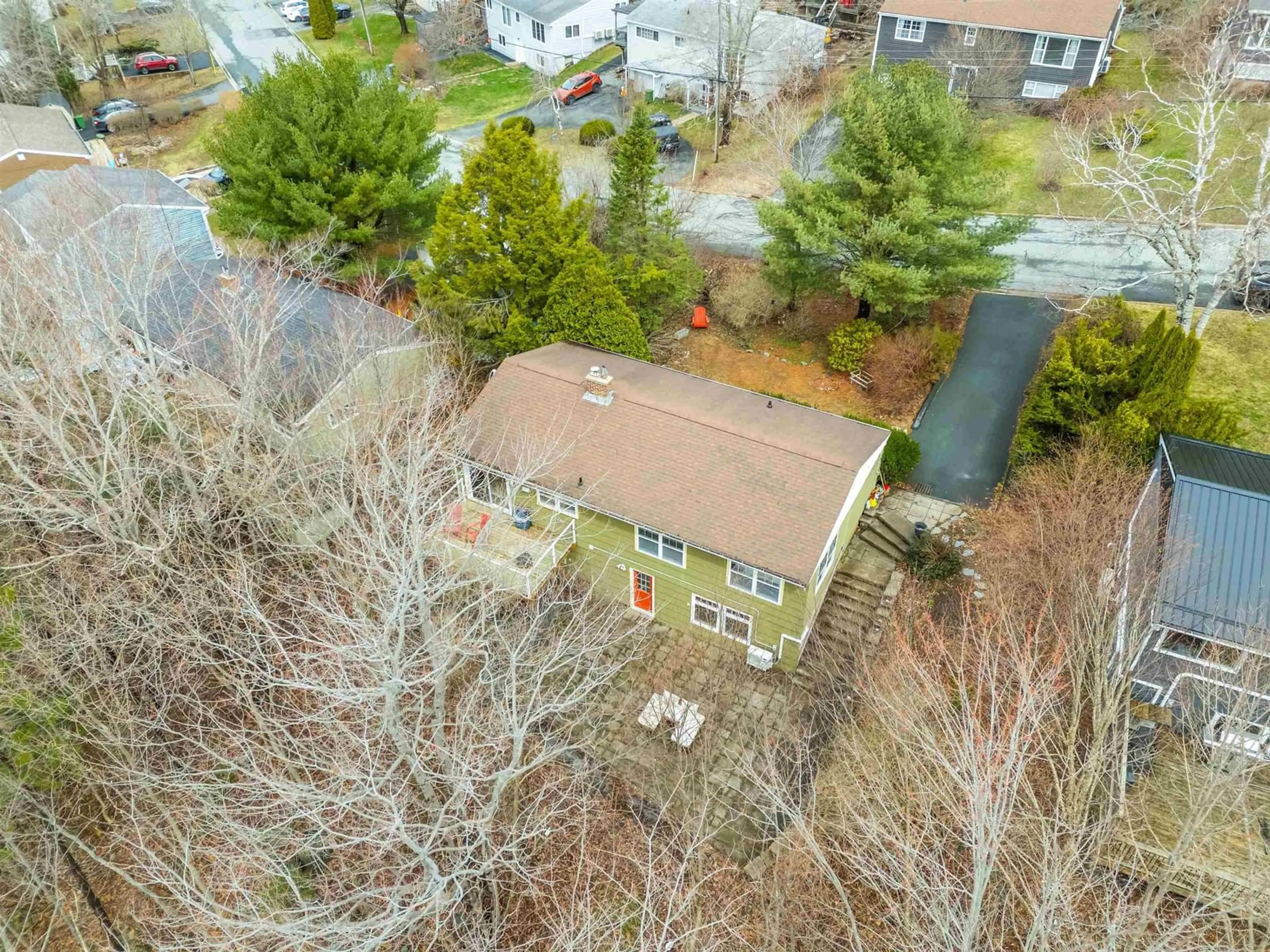A pic from outside/outdoor area/front of a property/back of a property/a pic from drone, unknown for 57 Beechcrest Dr, Waverley Nova Scotia B2R 1L4