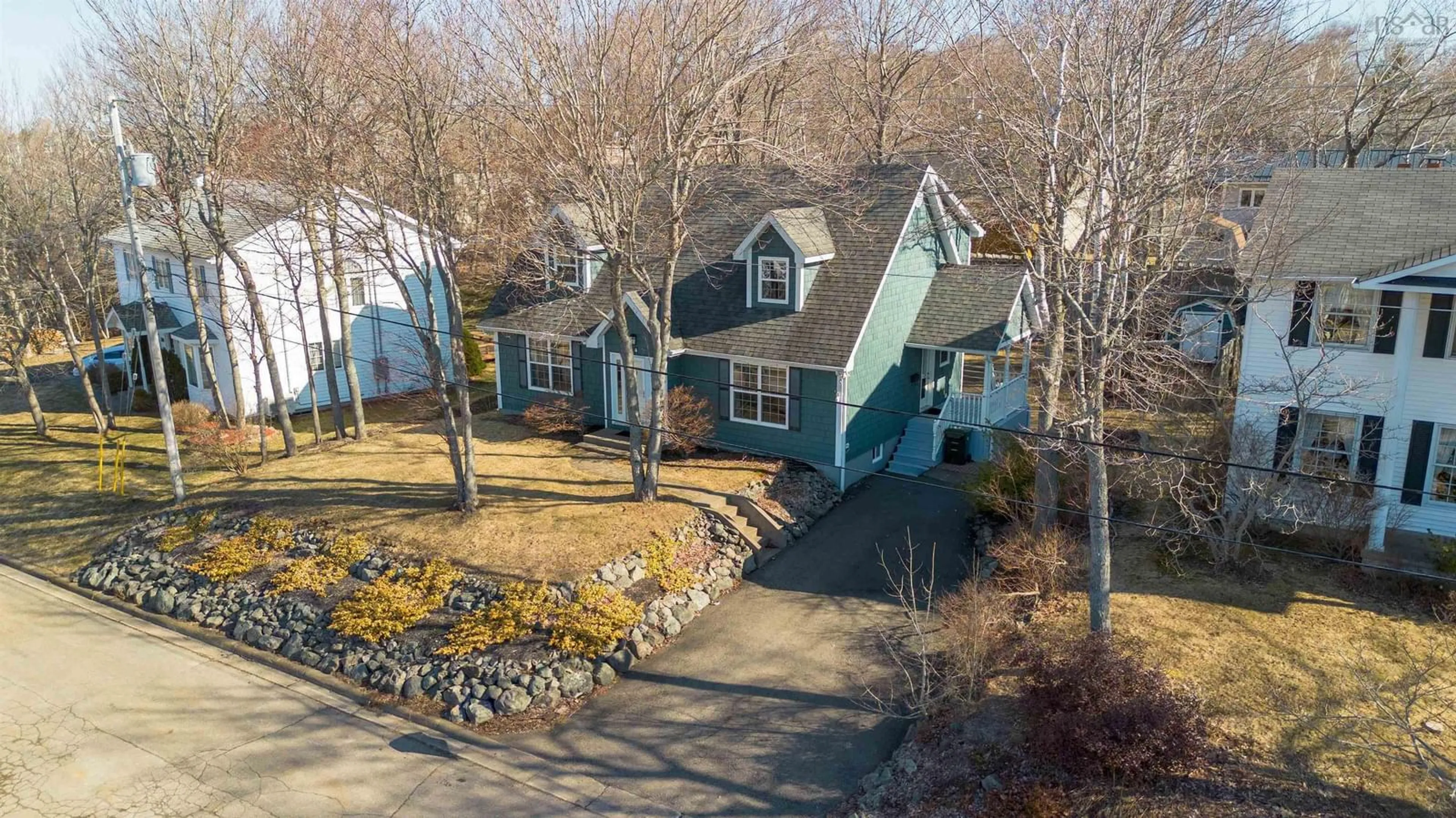 A pic from outside/outdoor area/front of a property/back of a property/a pic from drone, street for 94 Cottagedale Cres, Sydney Nova Scotia B1P 6T8
