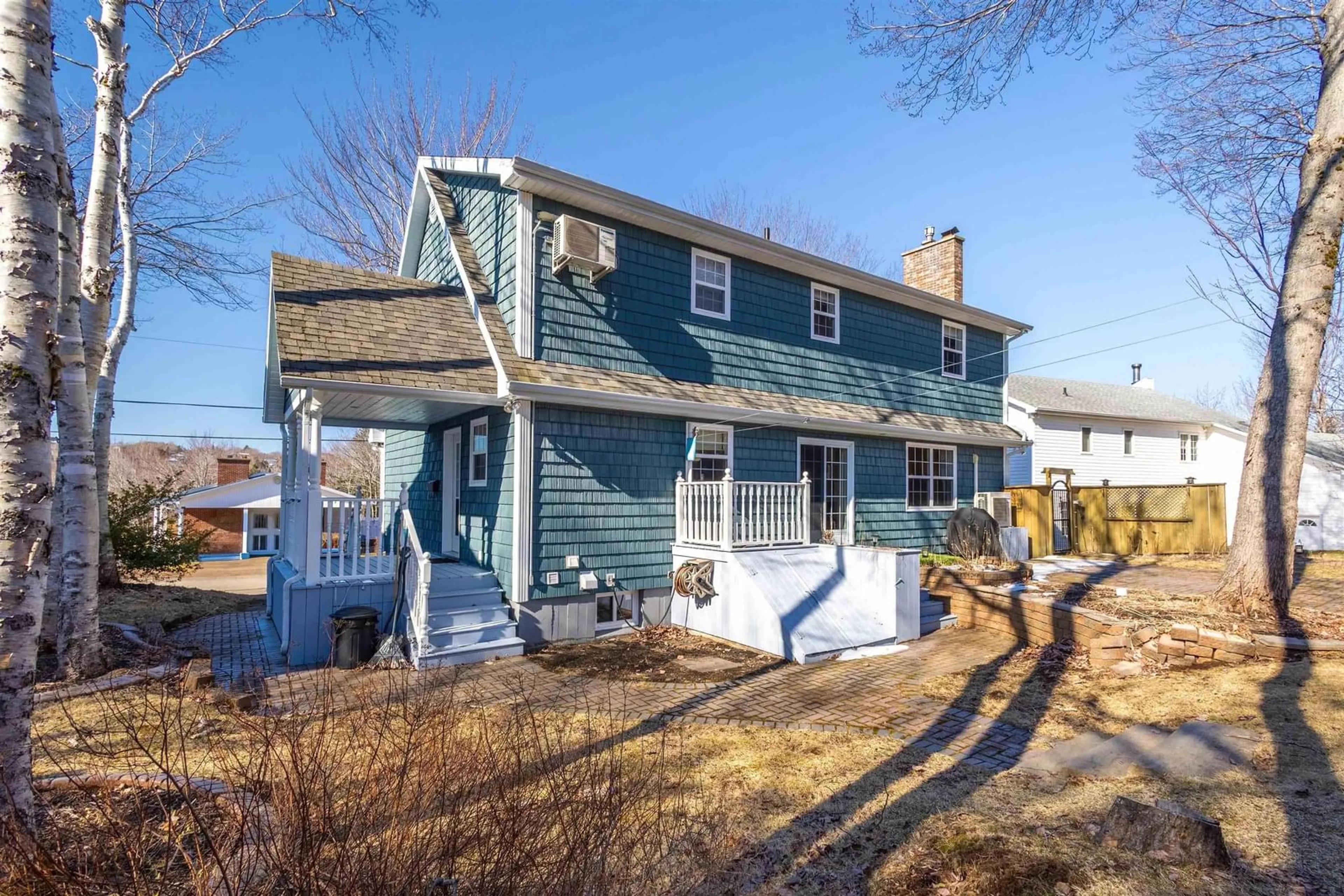 A pic from outside/outdoor area/front of a property/back of a property/a pic from drone, street for 94 Cottagedale Cres, Sydney Nova Scotia B1P 6T8