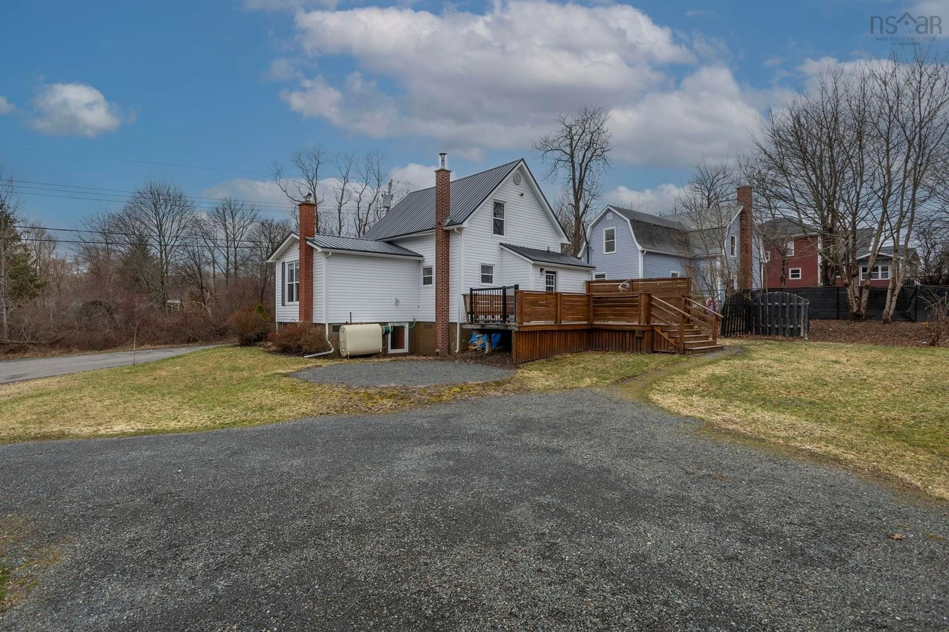 A pic from outside/outdoor area/front of a property/back of a property/a pic from drone, street for 1946 West St, Westville Nova Scotia B0K 2A0