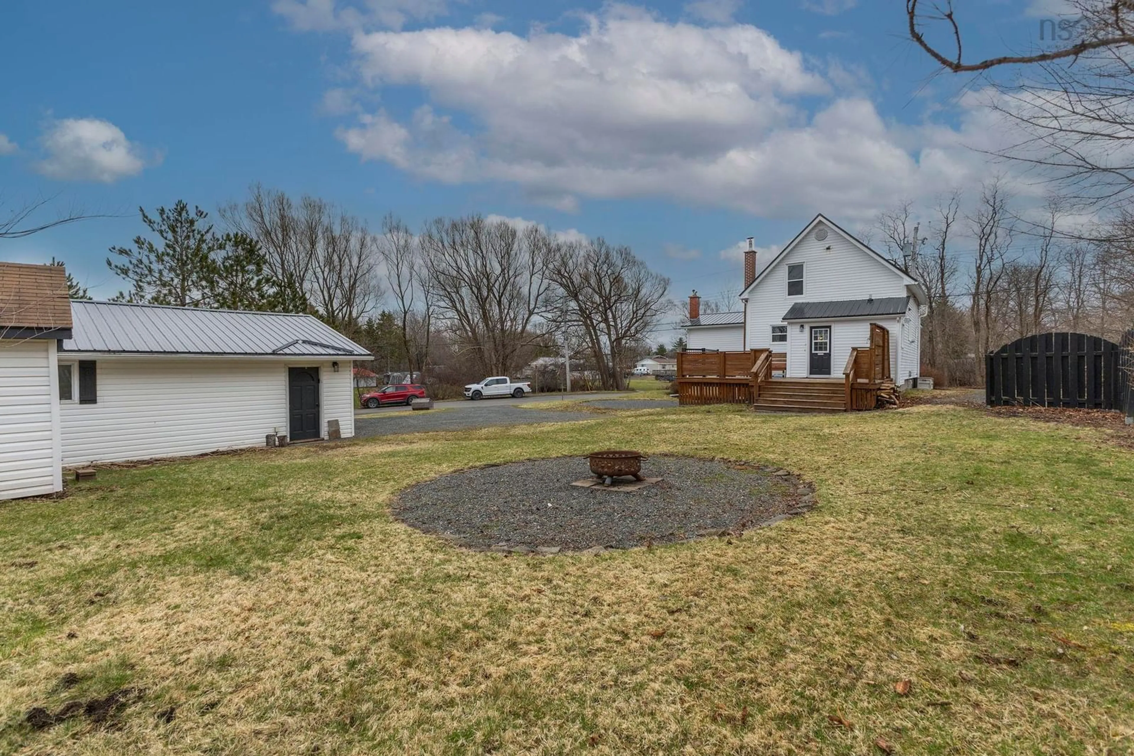 A pic from outside/outdoor area/front of a property/back of a property/a pic from drone, street for 1946 West St, Westville Nova Scotia B0K 2A0
