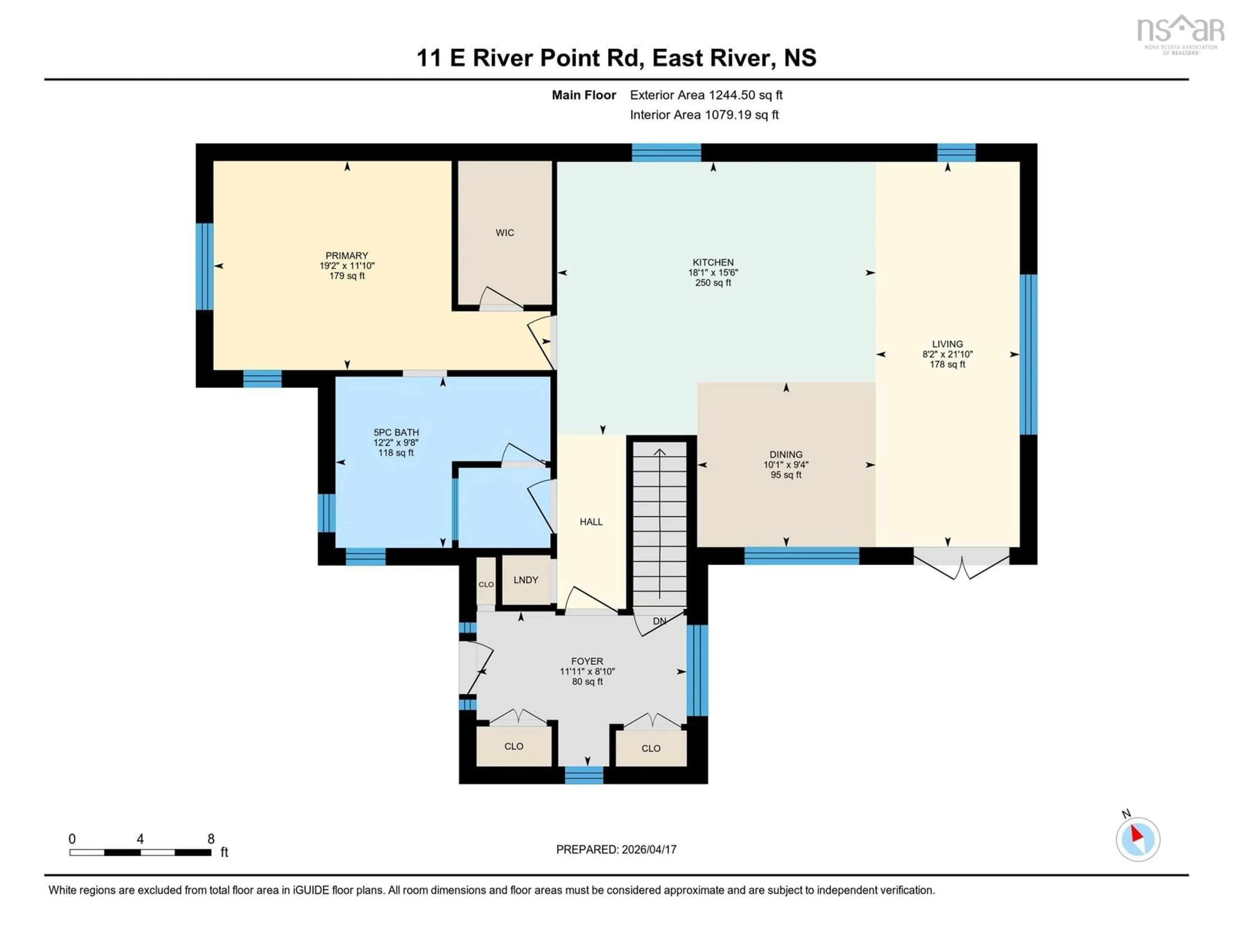 Floor plan for 11 East River Point Rd, East River Point Nova Scotia B0J 1T0