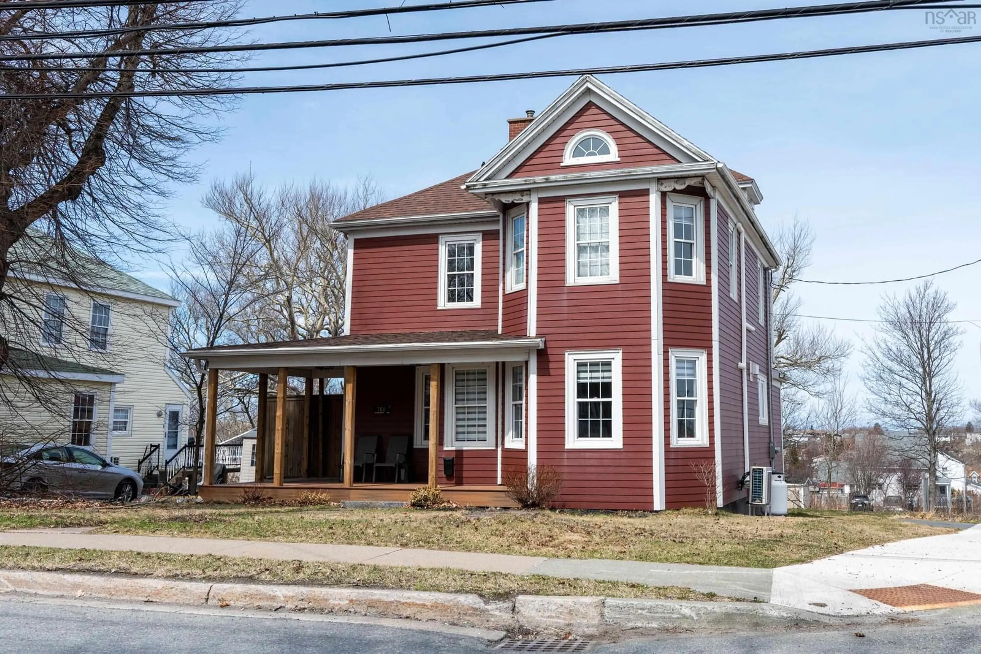 Home with brick exterior material, street for 760 Main St, Glace Bay Nova Scotia B1A 4Y9