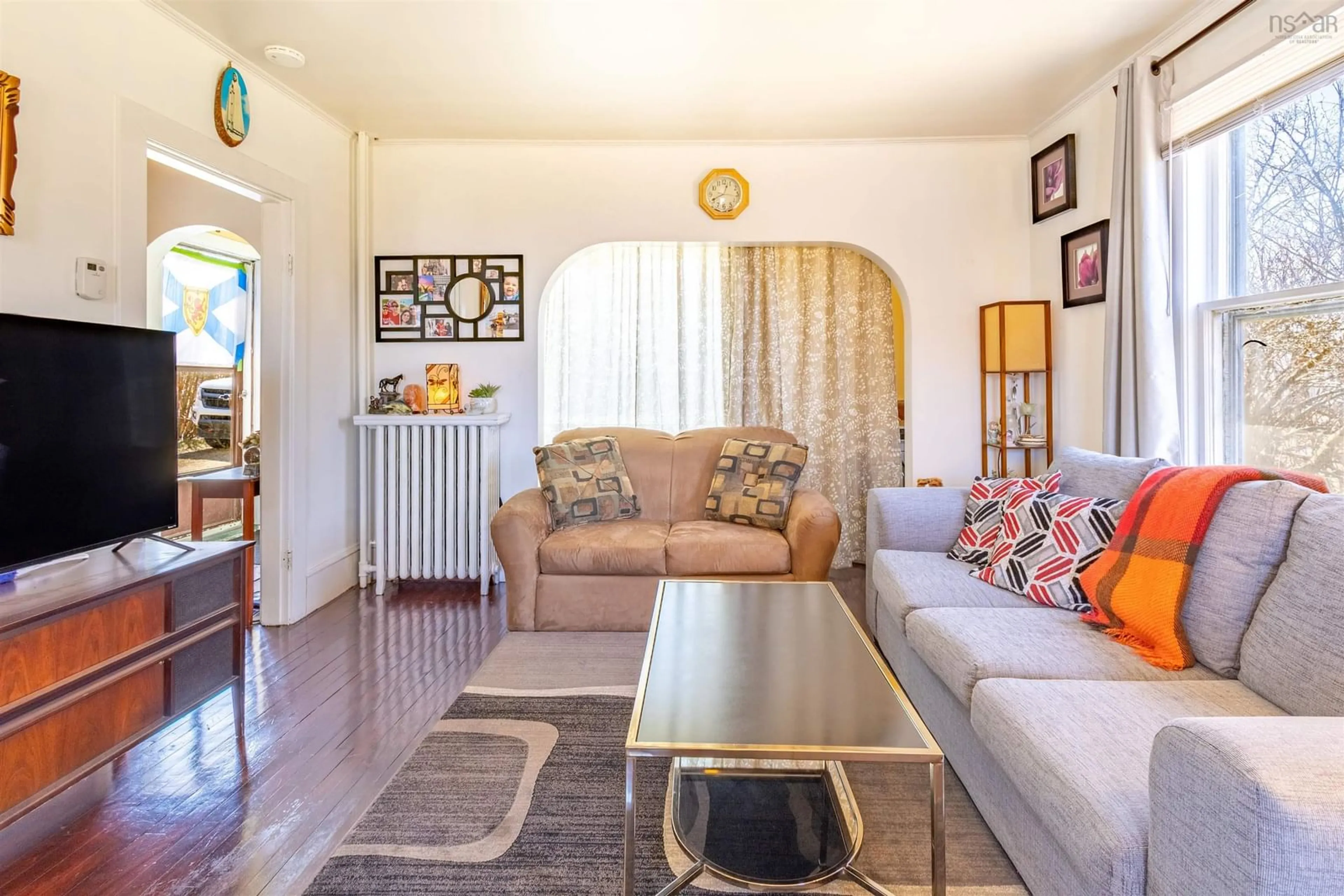 Living room with furniture, unknown for 72 Connaught Avenue Ave, Glace Bay Nova Scotia B1A 5S2