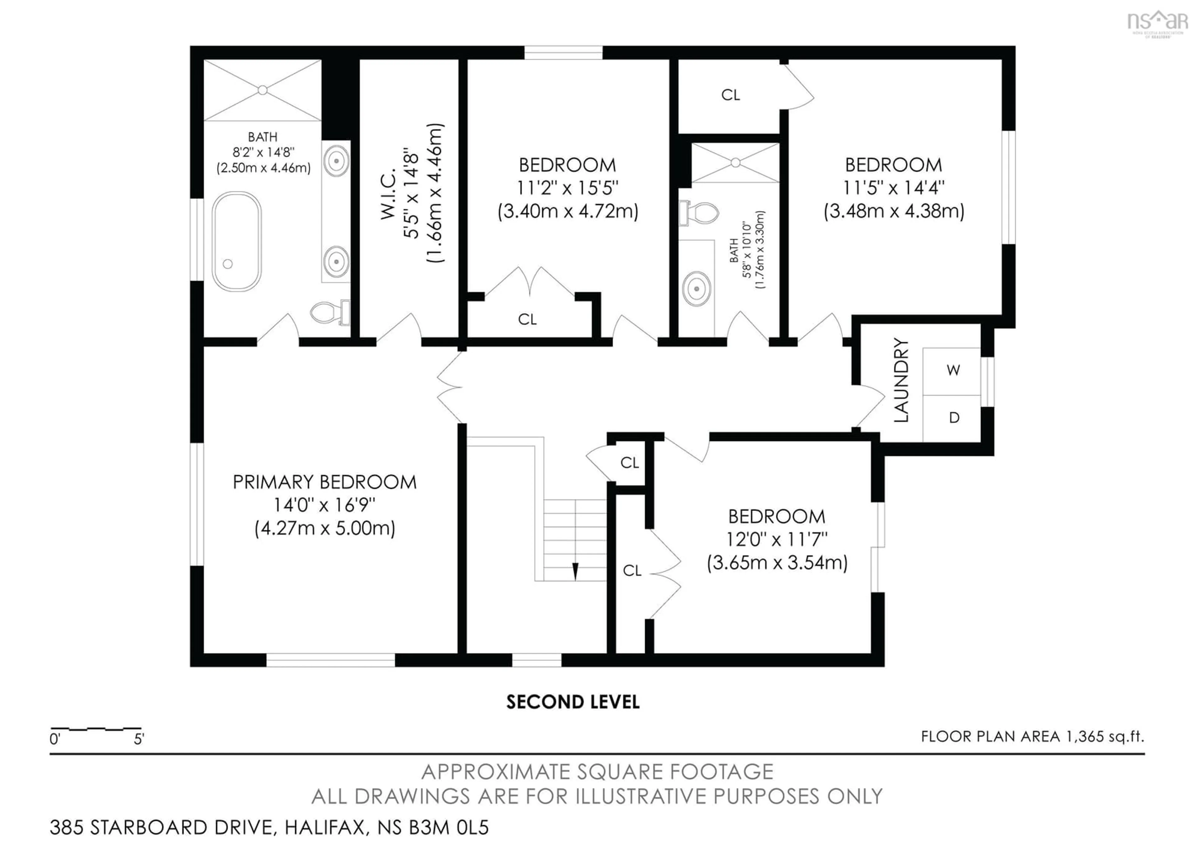 Floor plan for 385 Starboard Dr, Halifax Nova Scotia B3M 4W5