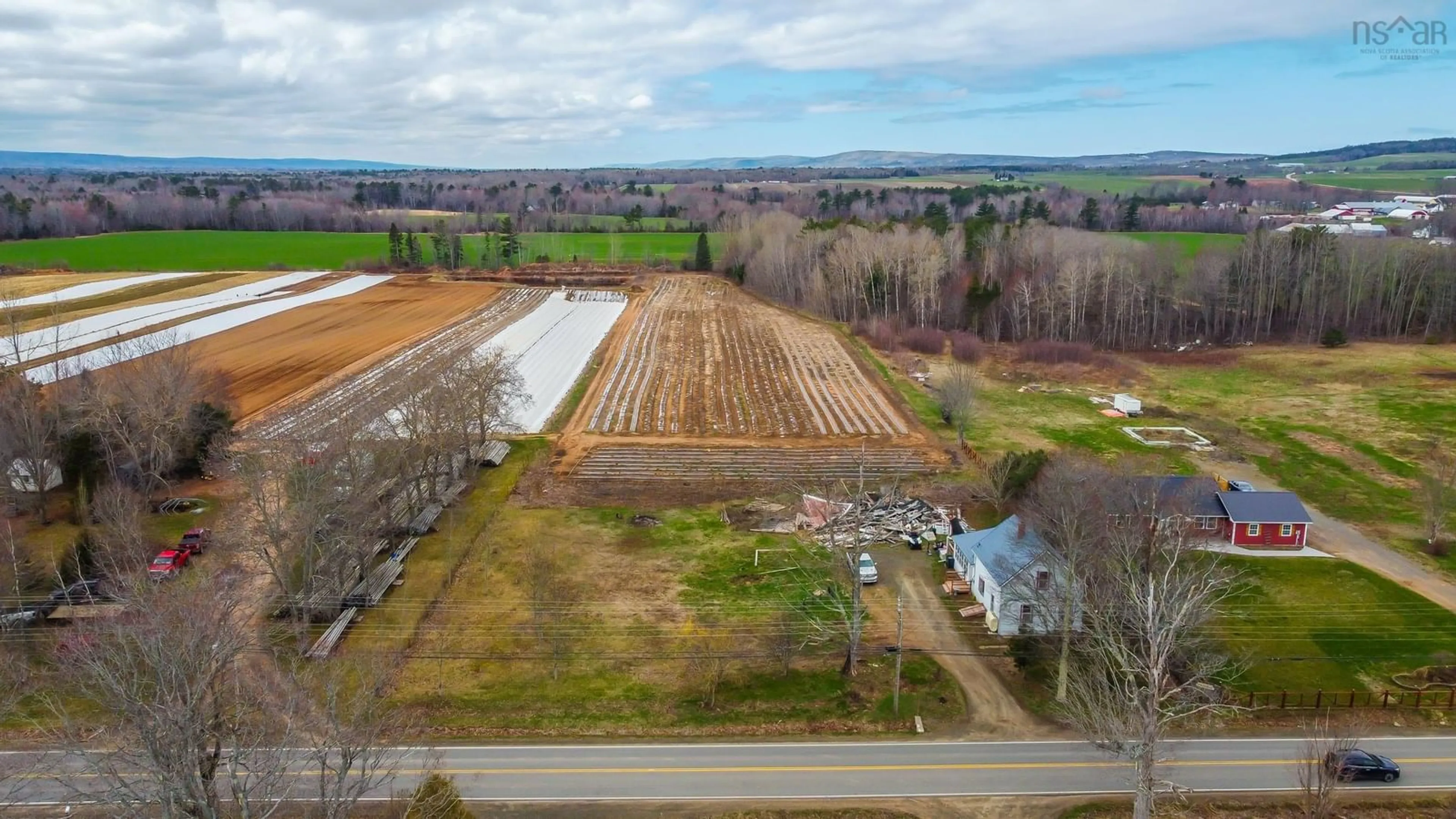 A pic from outside/outdoor area/front of a property/back of a property/a pic from drone, unknown for 245 Stronach Mountain Rd, Melvern Square Nova Scotia B0P 1R0