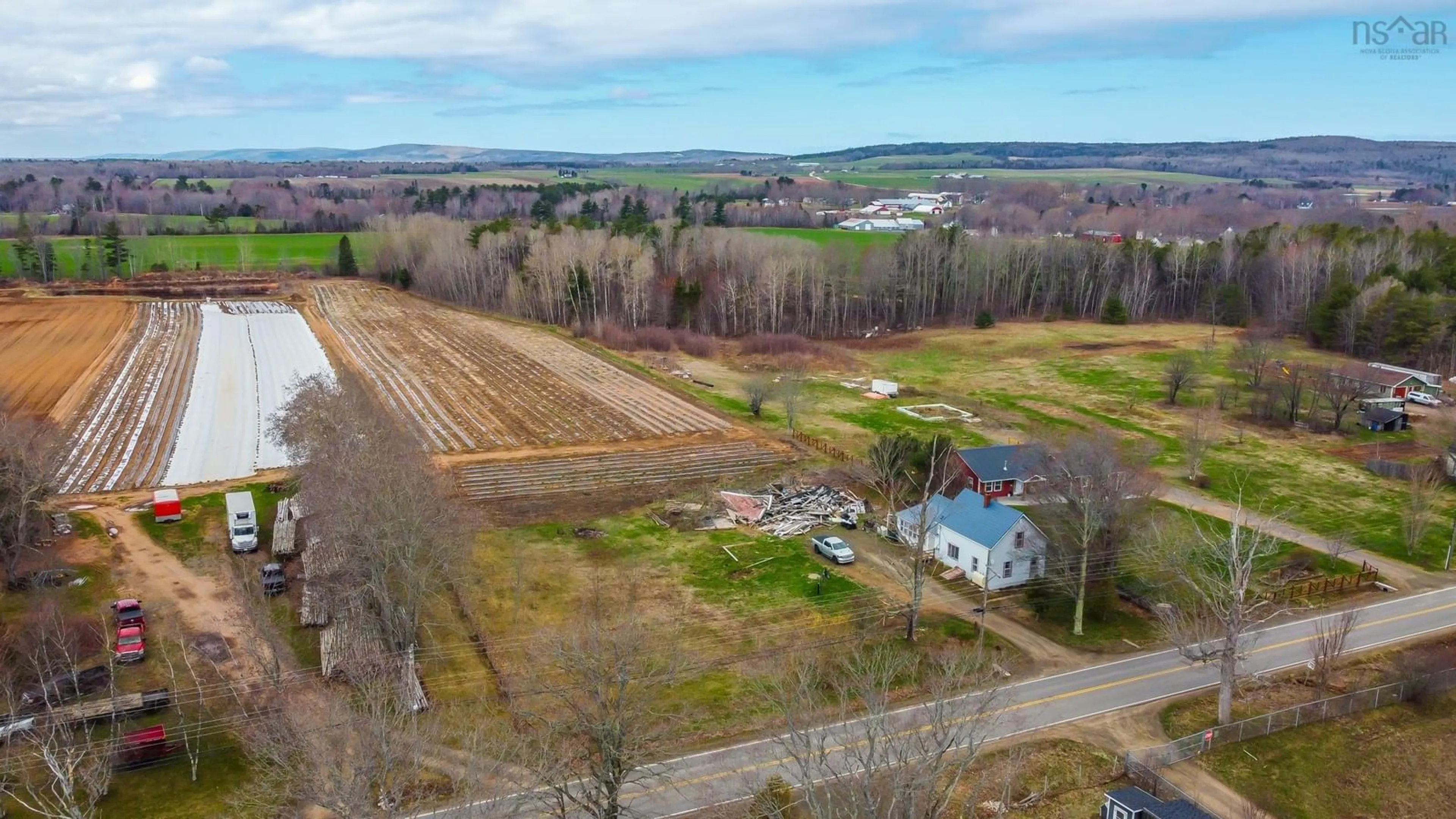 A pic from outside/outdoor area/front of a property/back of a property/a pic from drone, unknown for 245 Stronach Mountain Rd, Melvern Square Nova Scotia B0P 1R0