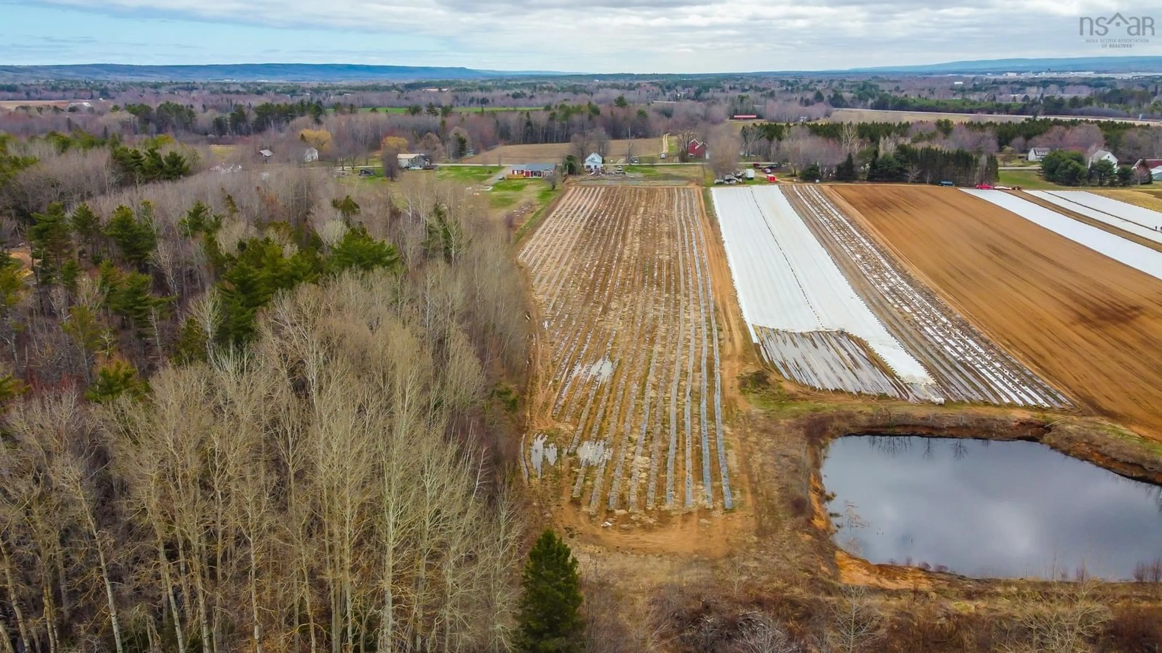 A pic from outside/outdoor area/front of a property/back of a property/a pic from drone, water/lake/river/ocean view for 245 Stronach Mountain Rd, Melvern Square Nova Scotia B0P 1R0