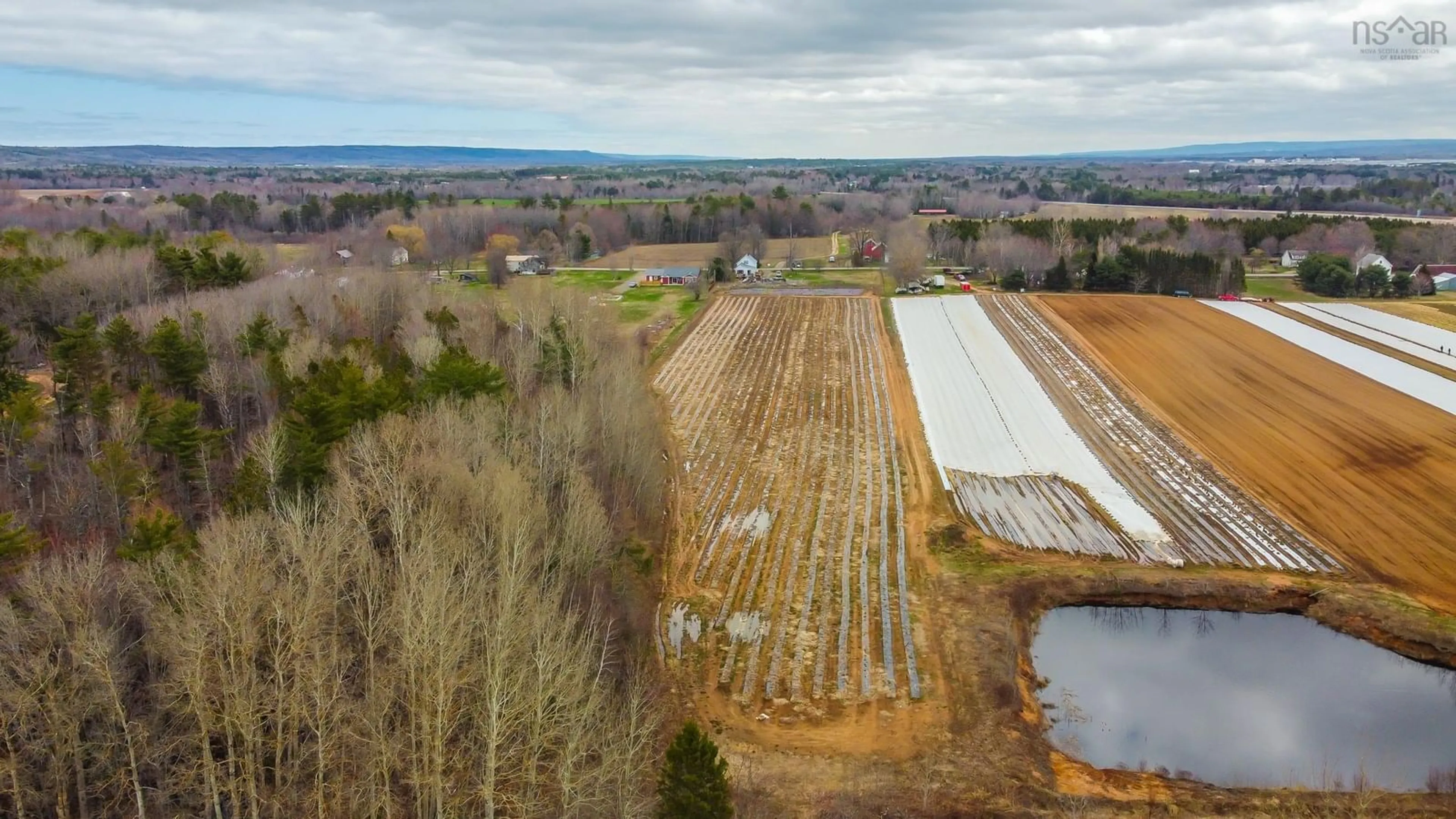 A pic from outside/outdoor area/front of a property/back of a property/a pic from drone, water/lake/river/ocean view for 245 Stronach Mountain Rd, Melvern Square Nova Scotia B0P 1R0