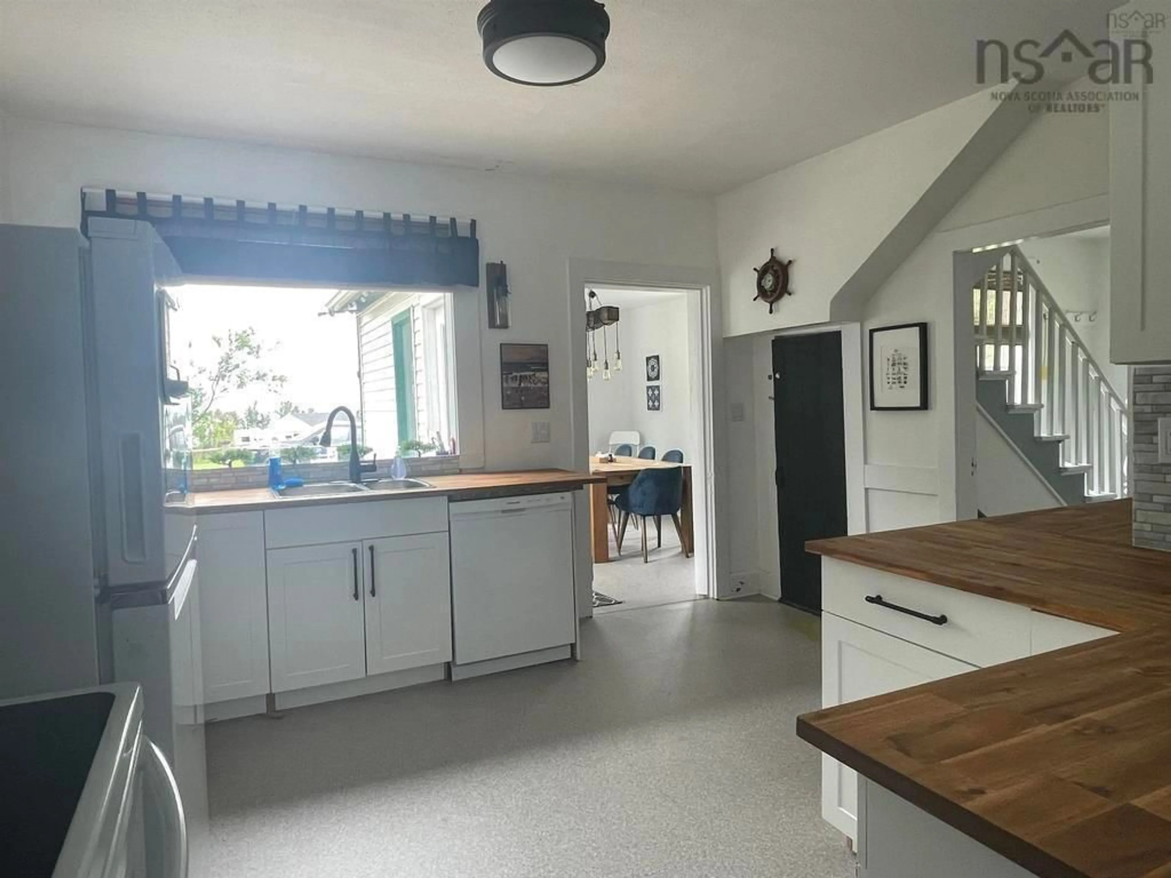 Open concept kitchen, unknown for 43 Eds Lane, Caribou River Nova Scotia B0K 1H0