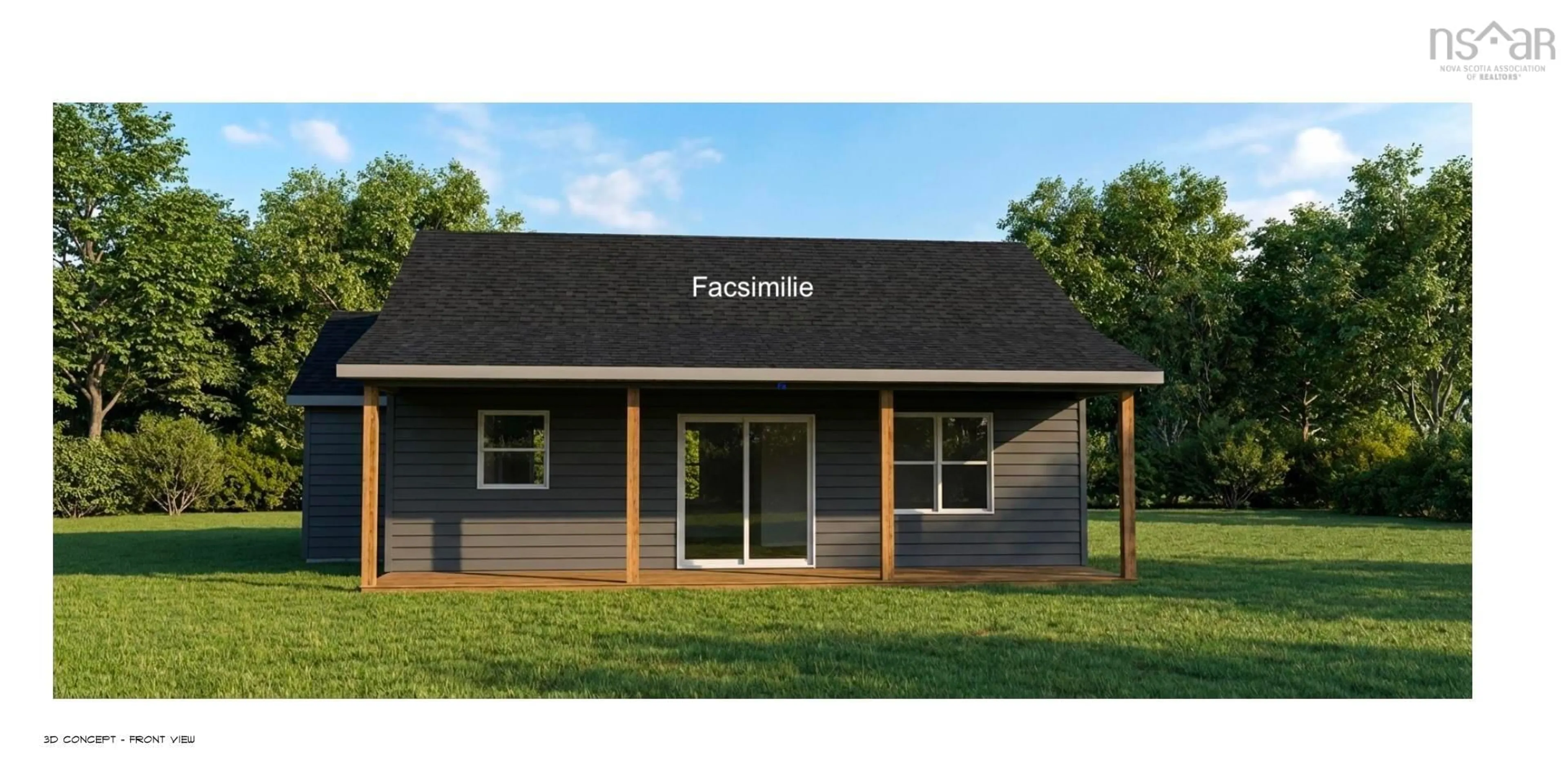 Home with vinyl exterior material, building for Heritage Way #156, East Uniacke Nova Scotia B0N 1Z0