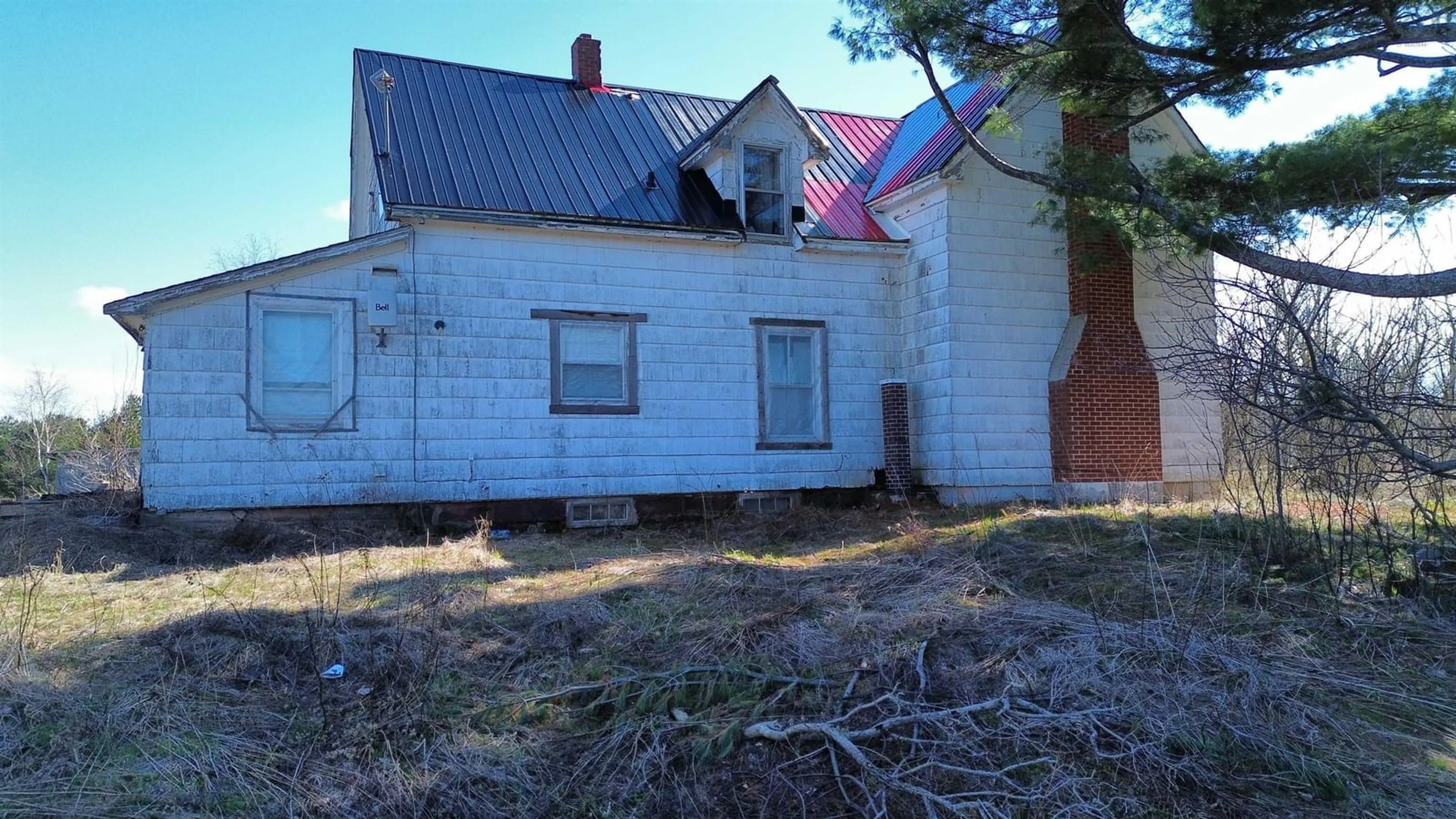 A pic from outside/outdoor area/front of a property/back of a property/a pic from drone, building for 5882 New Truro Rd, New Annan Nova Scotia B0K 1V0