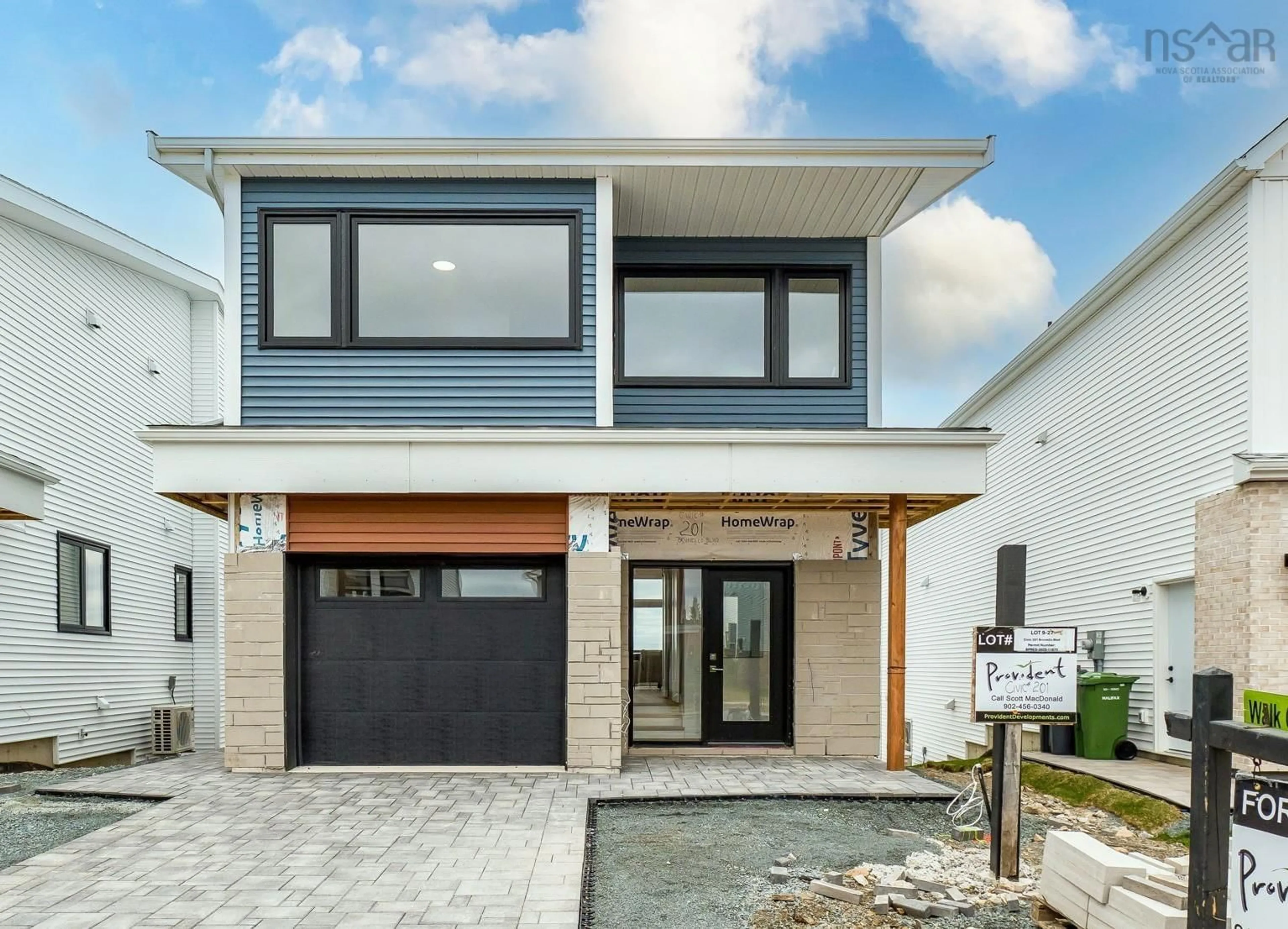 Home with brick exterior material, street for 201 Brunello Blvd, Brunello Estates Nova Scotia B3T 0J3