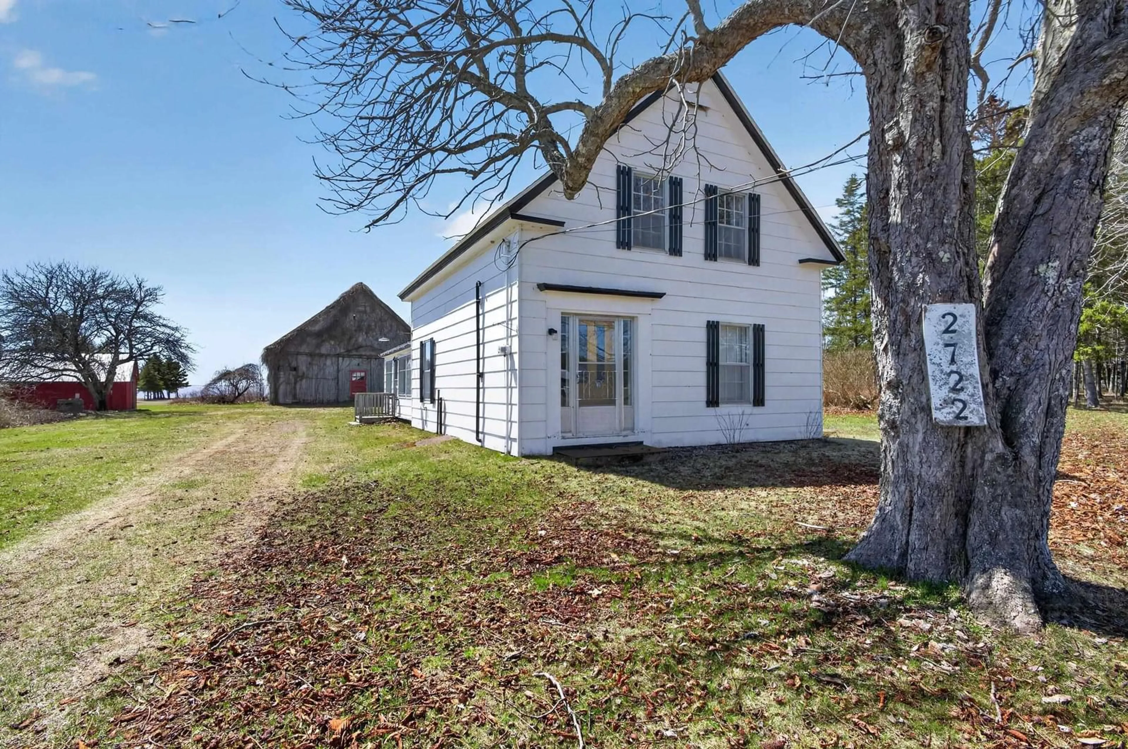 A pic from outside/outdoor area/front of a property/back of a property/a pic from drone, unknown for 2722 Highway 2 Hwy, Carrs Brook Nova Scotia B0M 1B0