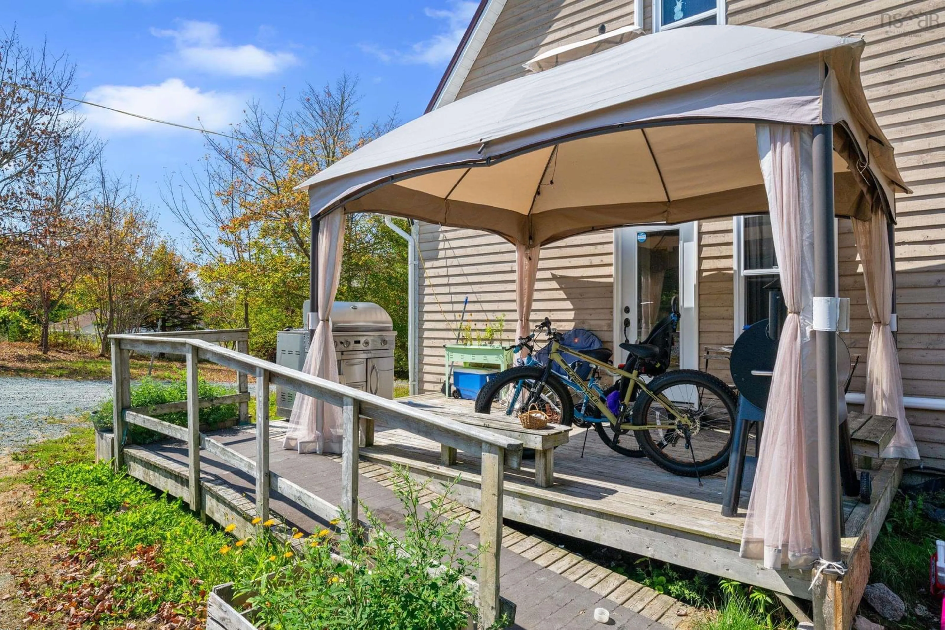 Patio, street for 327 East Petpeswick Rd, East Petpeswick Nova Scotia B0J 2L0