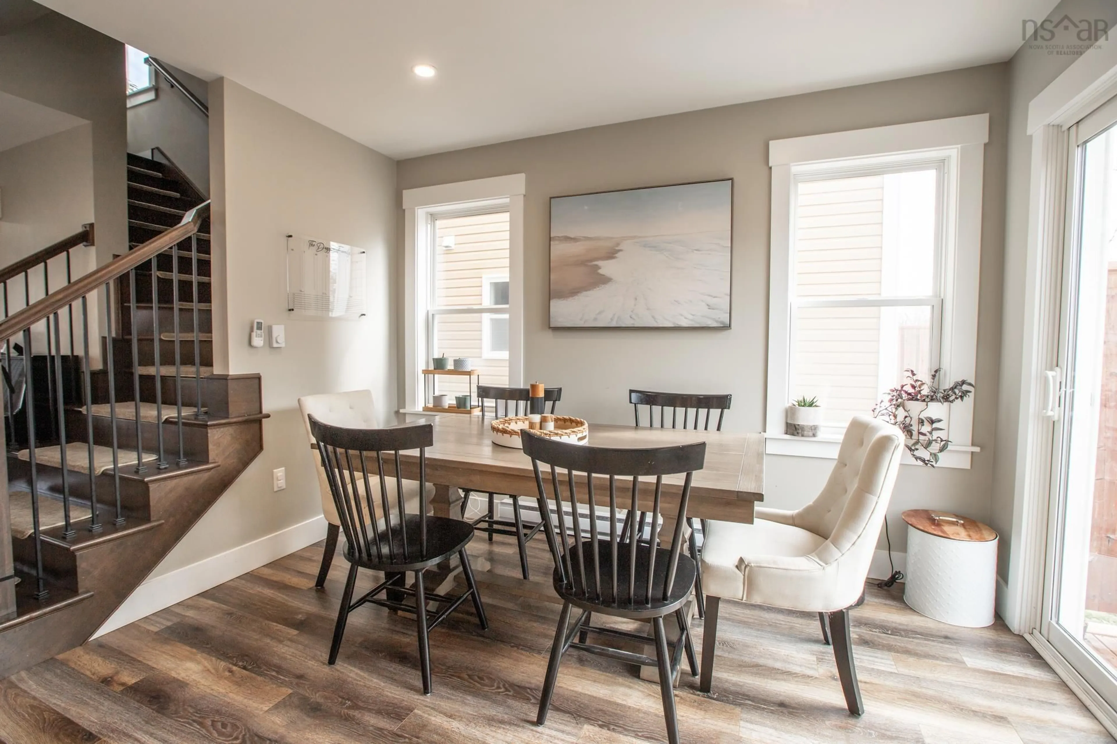 Dining room, wood/laminate floor for Wilson Rd #4, Enfield Nova Scotia B2T 1J7