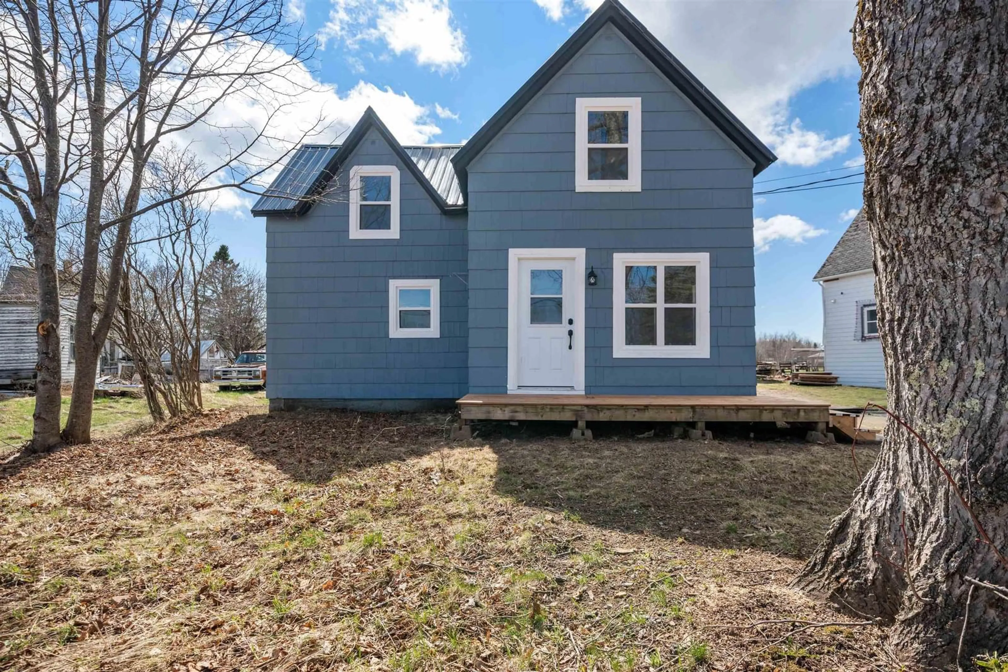 Home with vinyl exterior material, street for Athol Rd #2482, Springhill Nova Scotia B0M 1X0