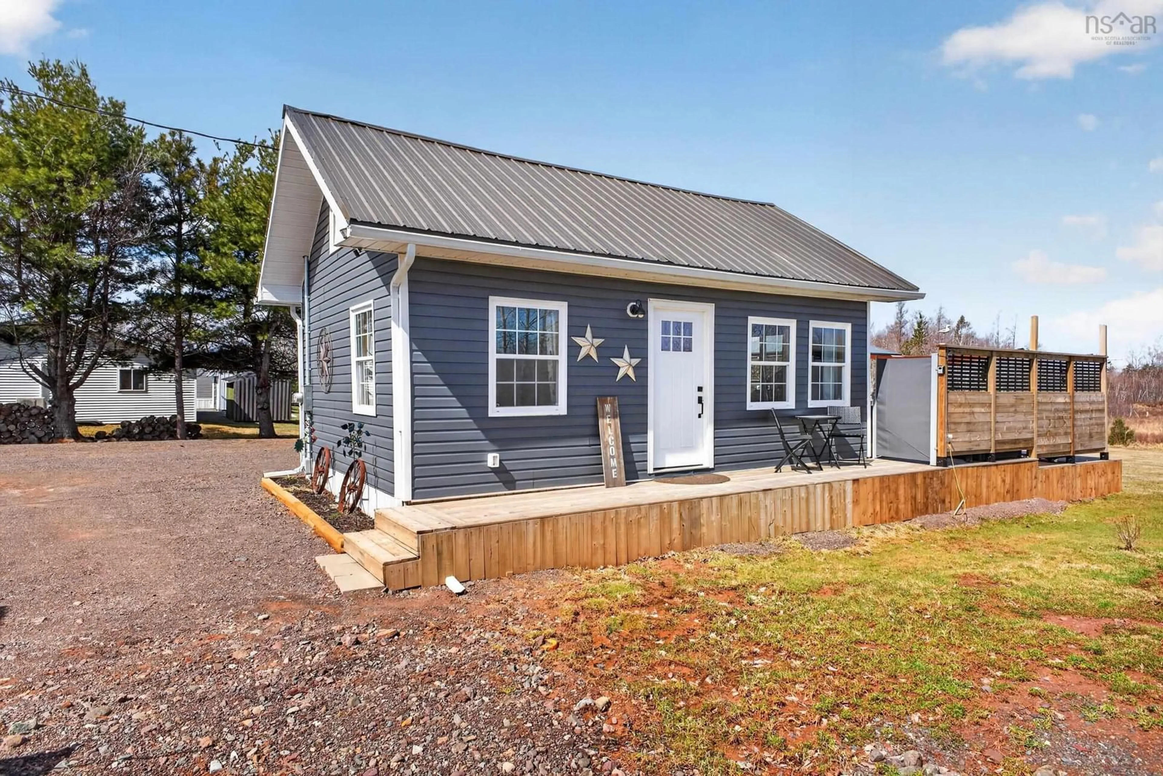 Home with vinyl exterior material, street for 913 Upper River John Rd, Middleton Nova Scotia B0K 1V0