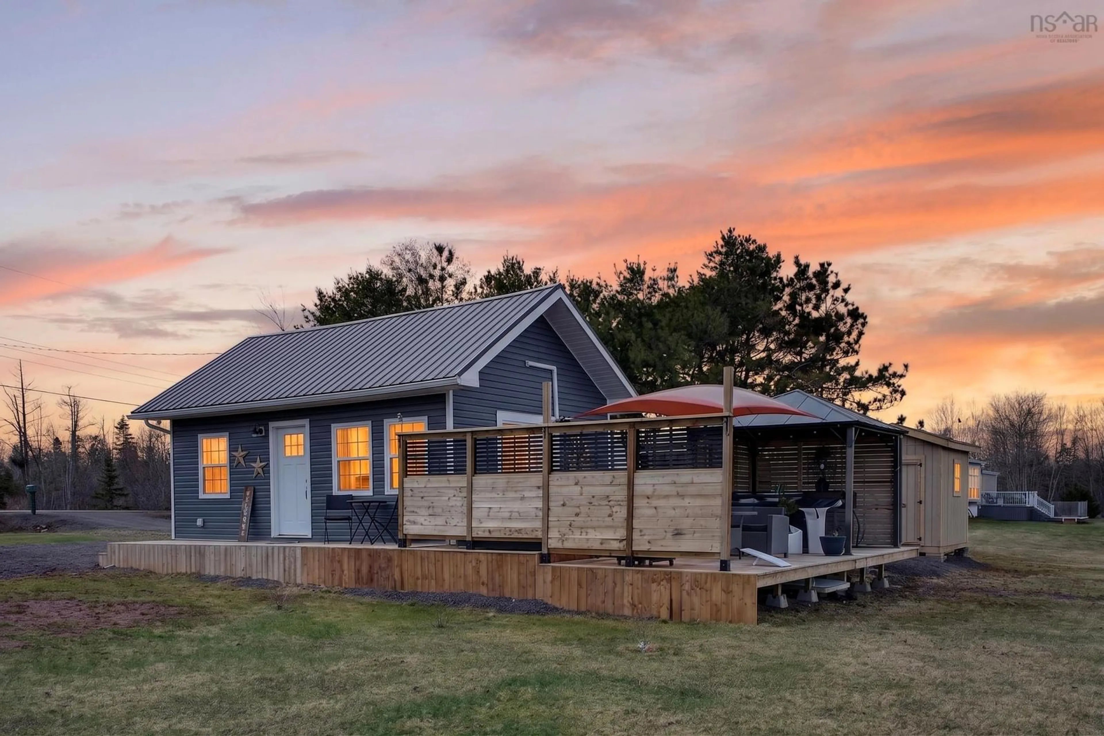 A pic from outside/outdoor area/front of a property/back of a property/a pic from drone, building for 913 Upper River John Rd, Middleton Nova Scotia B0K 1V0