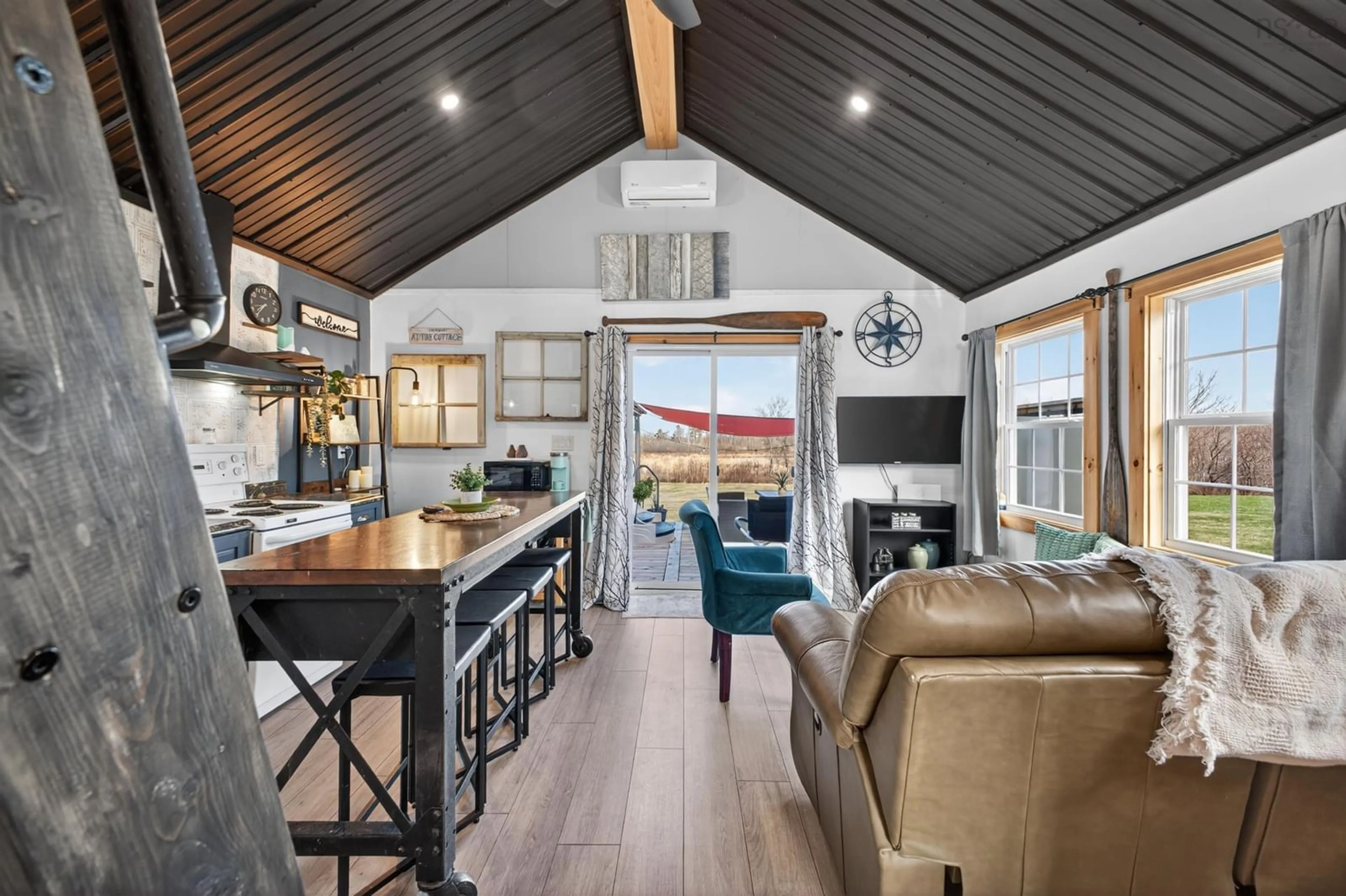 Open concept kitchen, unknown for 913 Upper River John Rd, Middleton Nova Scotia B0K 1V0