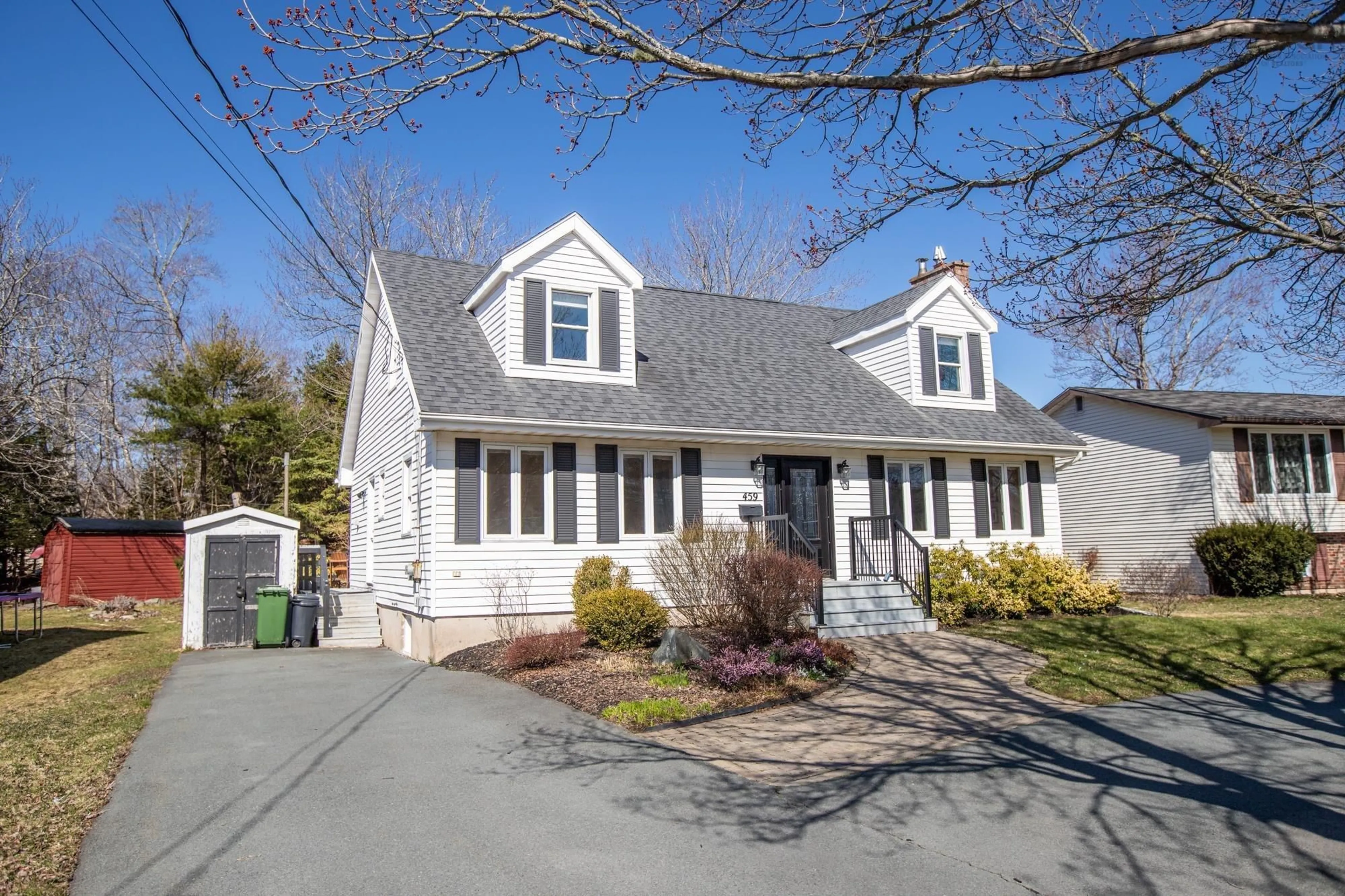 Home with vinyl exterior material, street for 459 Waverley Rd, Dartmouth Nova Scotia B2X 2Z9