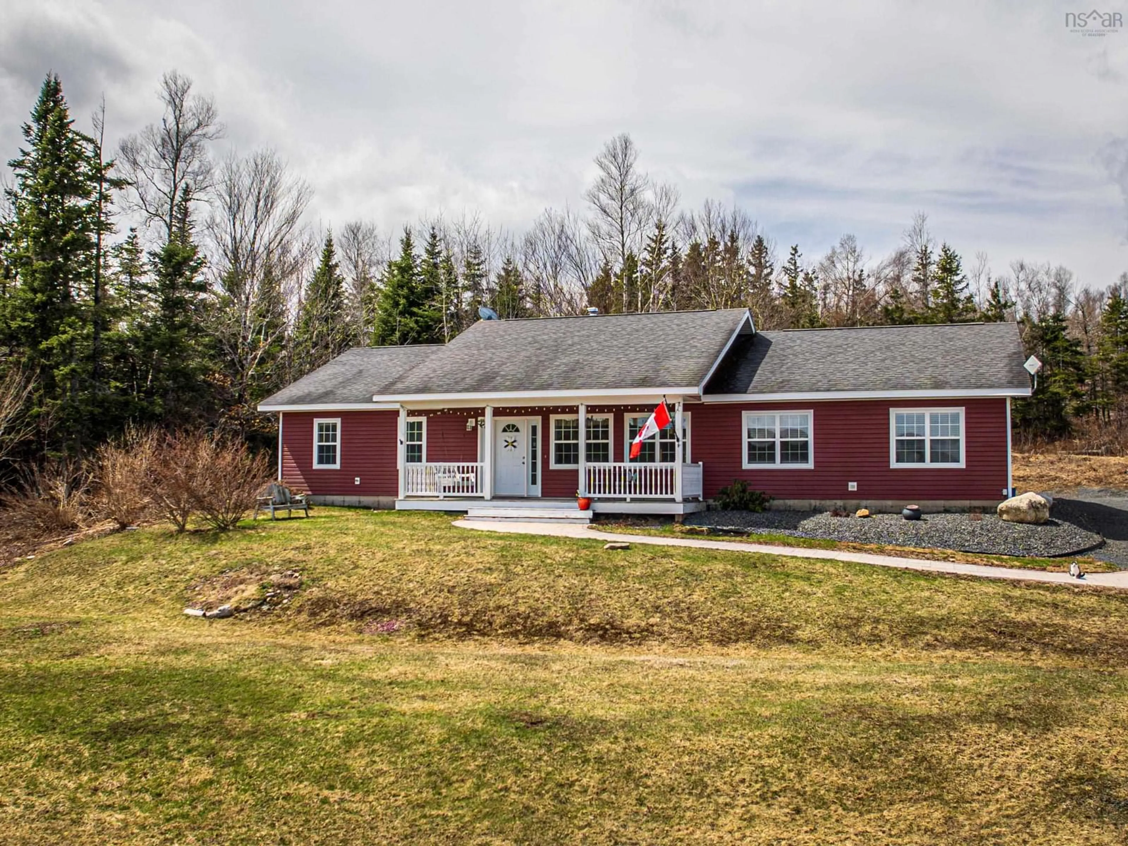 A pic from outside/outdoor area/front of a property/back of a property/a pic from drone, unknown for 1339 Stewiacke Rd, Lansdowne Station Nova Scotia B0K 2A0