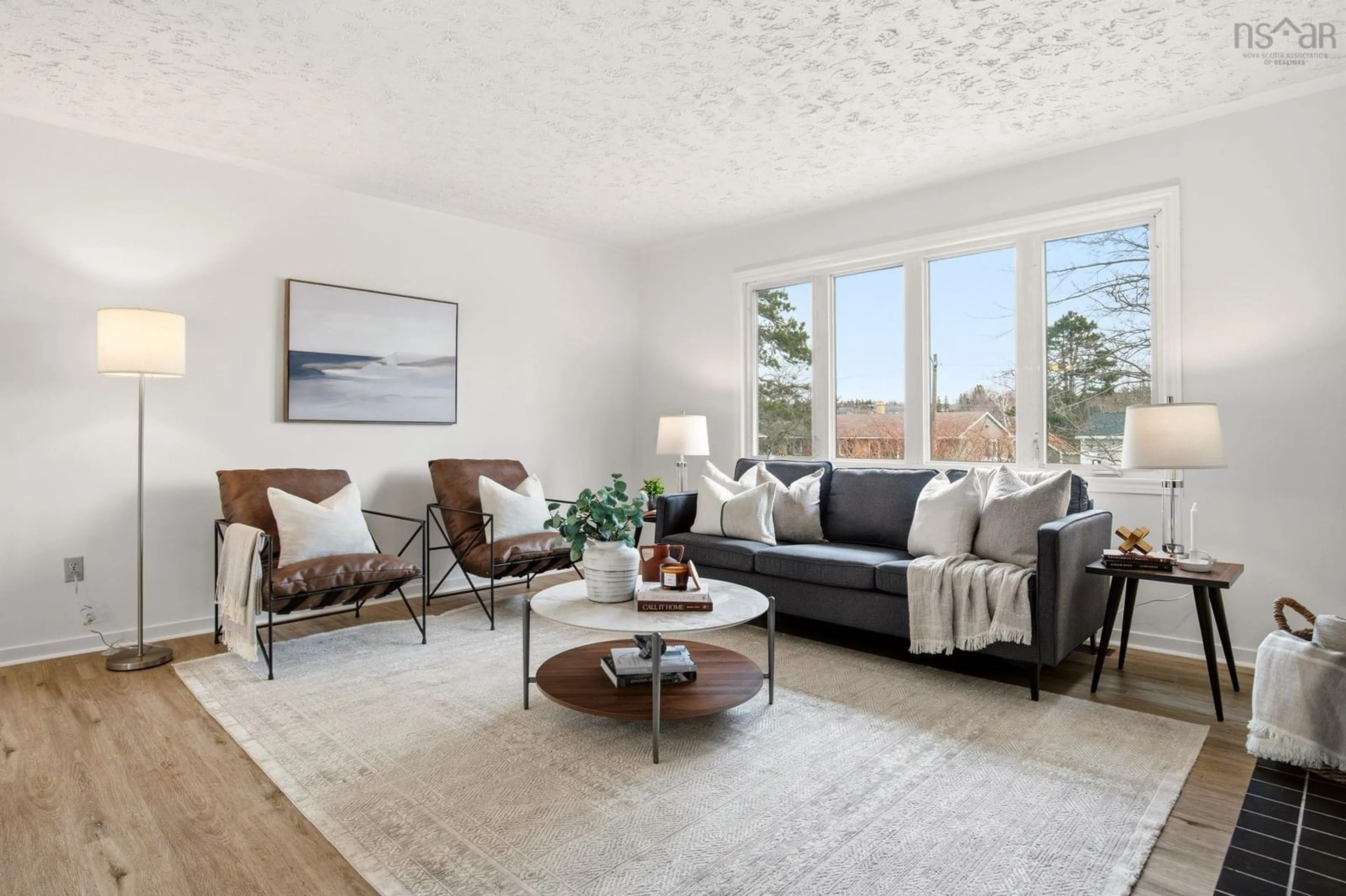 Living room with furniture, unknown for 27 Attwood Cres, Dartmouth Nova Scotia B2V 1G6