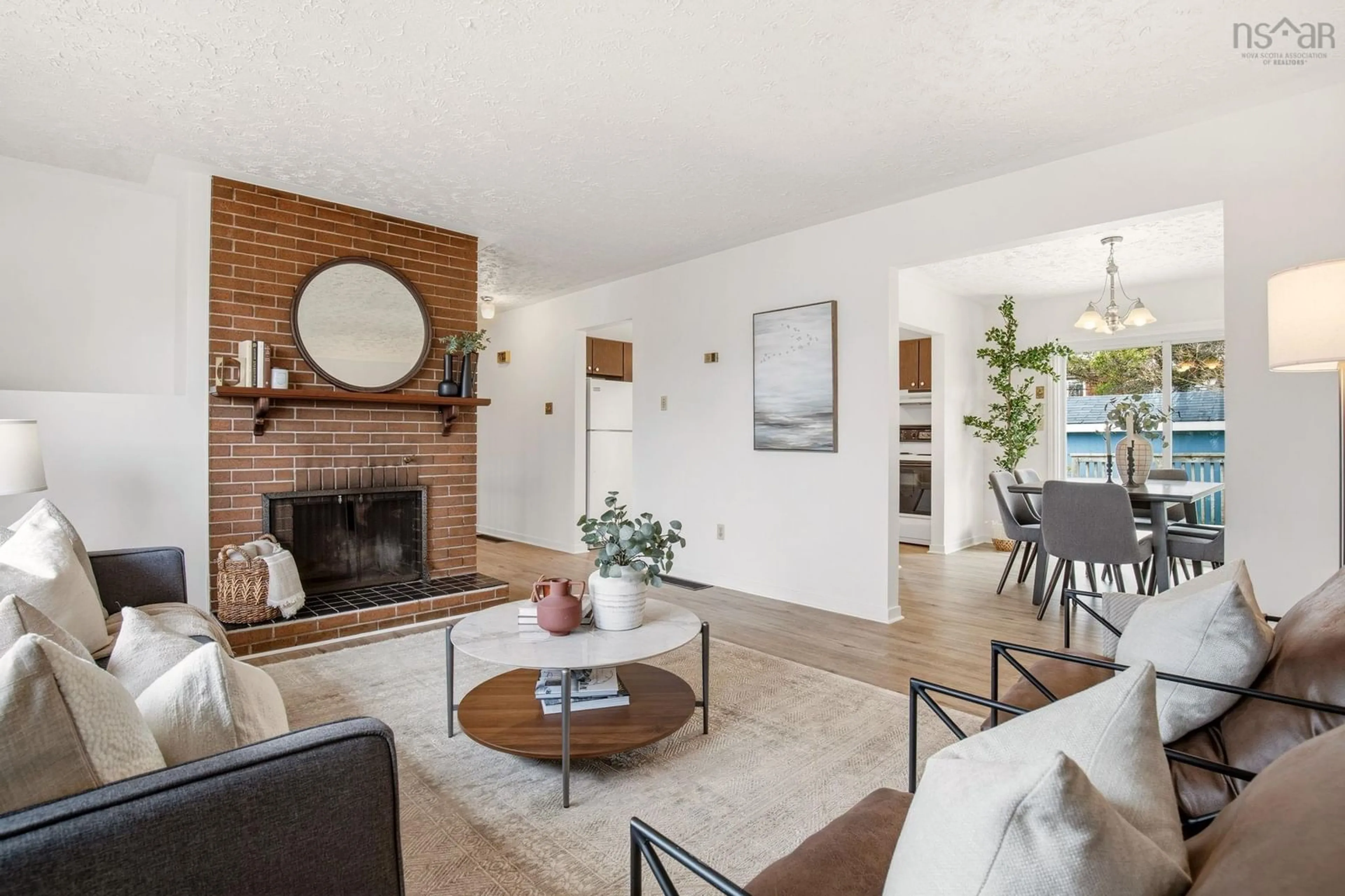 Living room with furniture, unknown for 27 Attwood Cres, Dartmouth Nova Scotia B2V 1G6